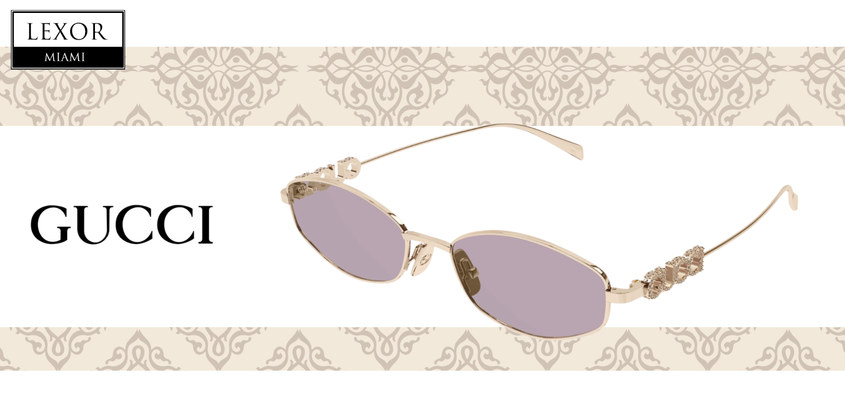 Buy Gucci Sunglasses Online – Exclusive at Lexor Miami