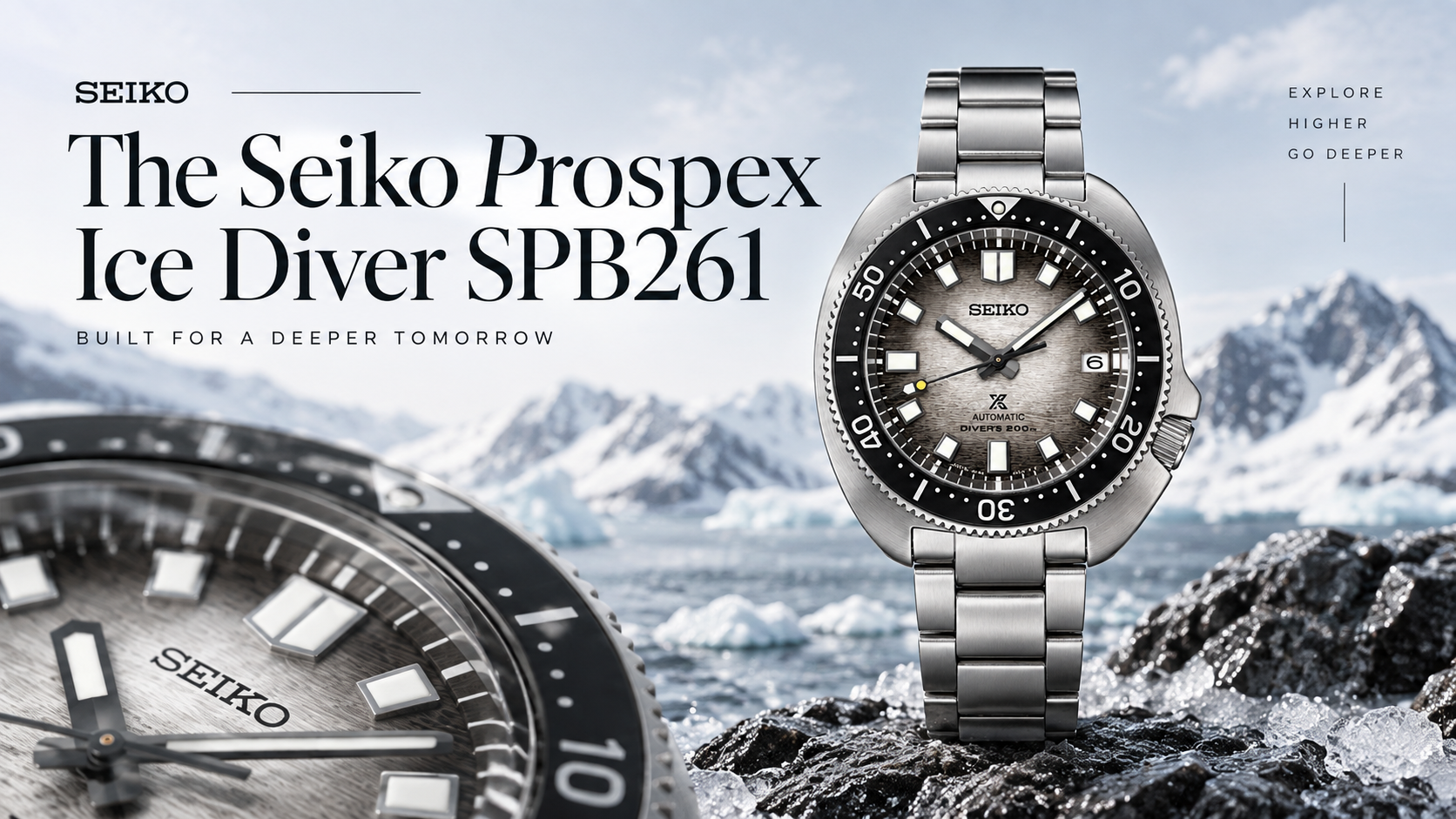 The Seiko Prospex Ice Diver SPB261: Heritage, Specs, and Why It's