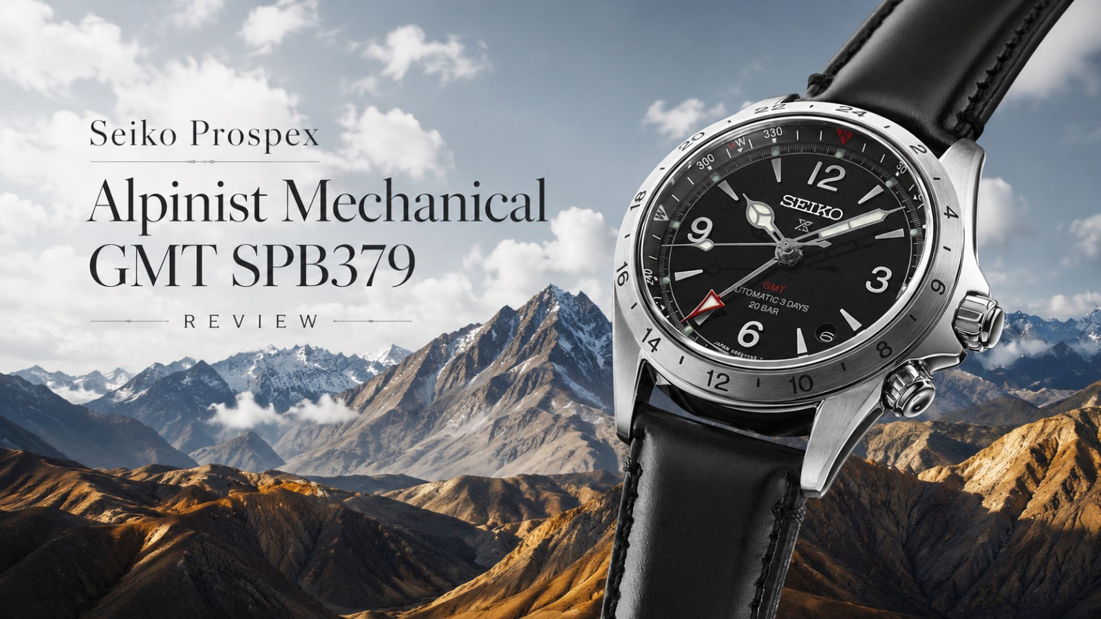 Classic Adventure Redefined: Seiko Prospex Alpinist Mechanical GMT