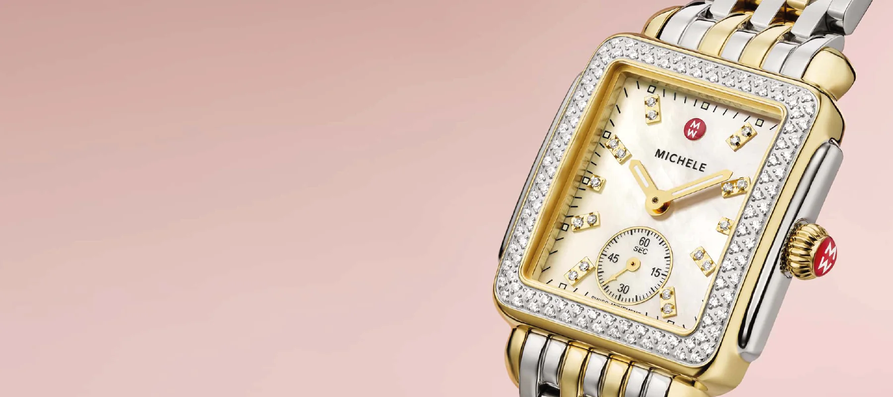 Michele Gold Watch Timeless Elegance in Accessories Michele Serein Mid Oval Petite Watch | MWW21H000003 – J.R.DUNN main image 2