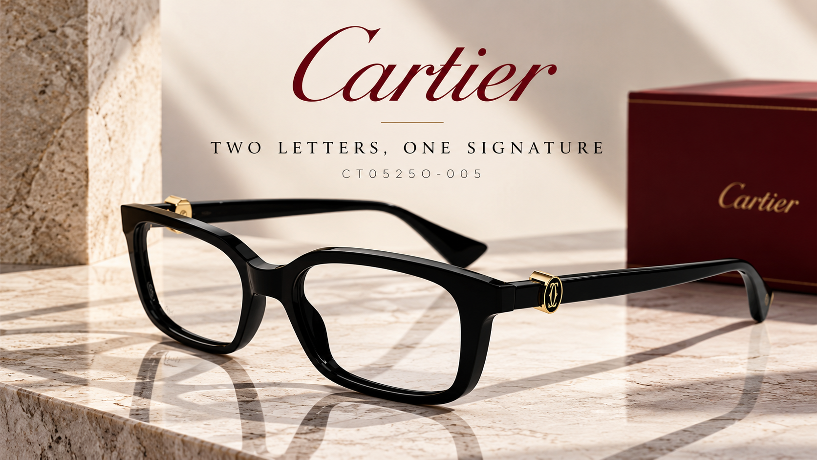 Cartier CT0525O-005 Optical Frame | Lexor Miami