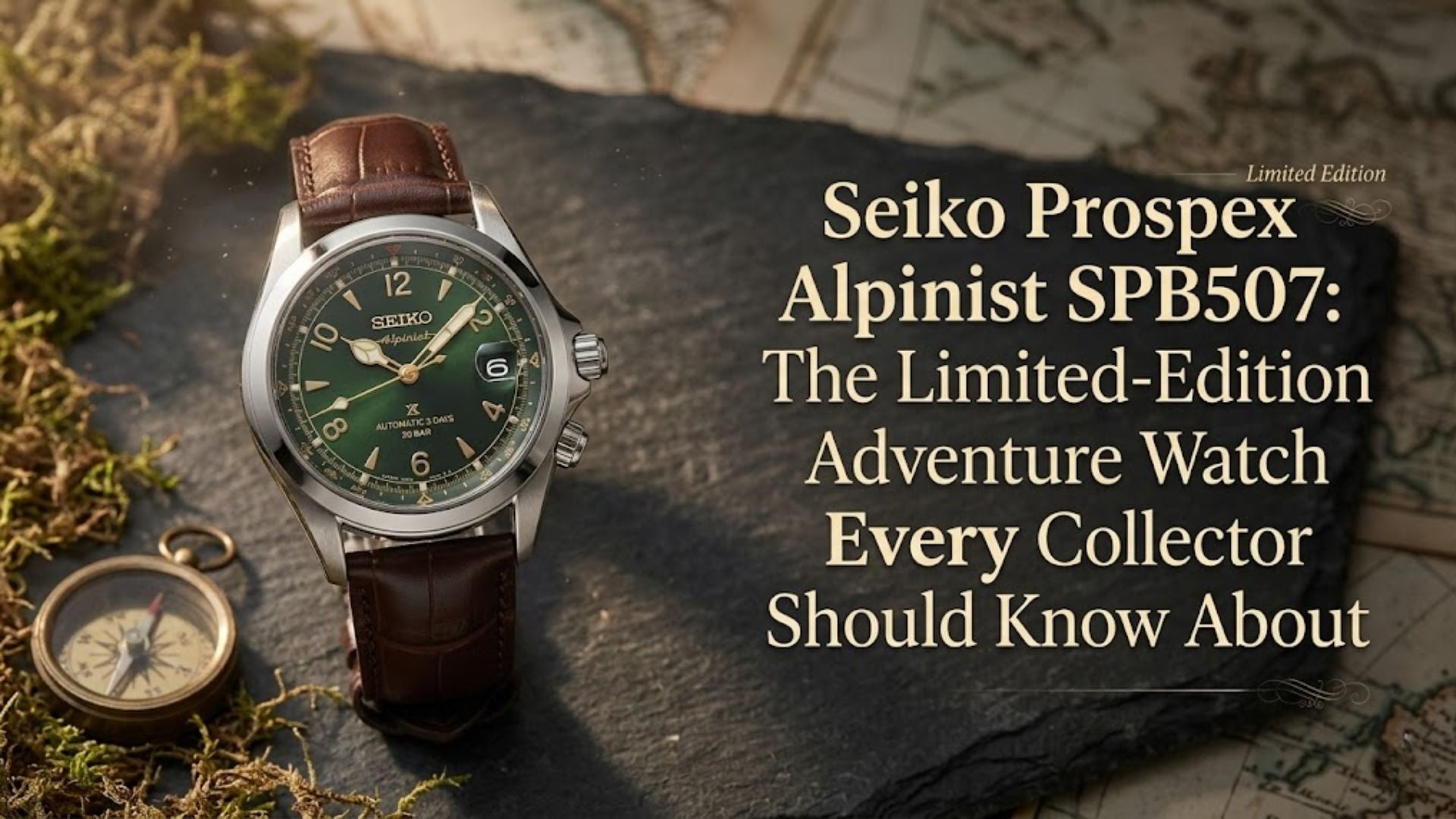 Seiko Prospex Alpinist SPB507: The Limited-Edition Adventure Watch