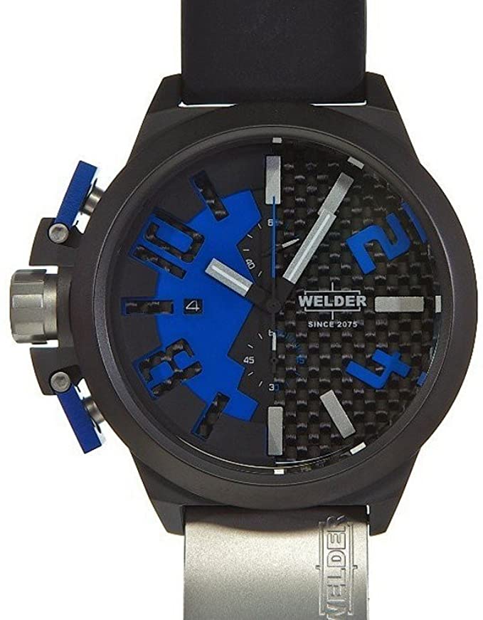 Welder K35-2503 by U-Boat K35 Oversize Chronograph Black PVD Steel