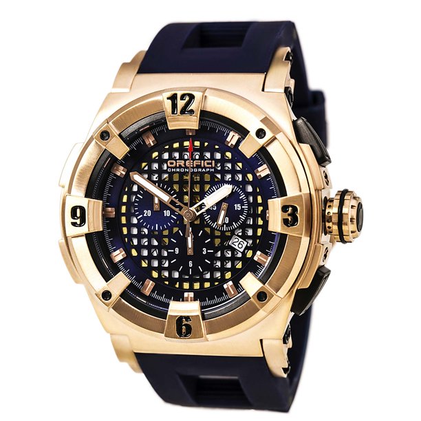 Orefici ORM14C4808 Regata Evolution Perforated Blue Dial  display picture 1