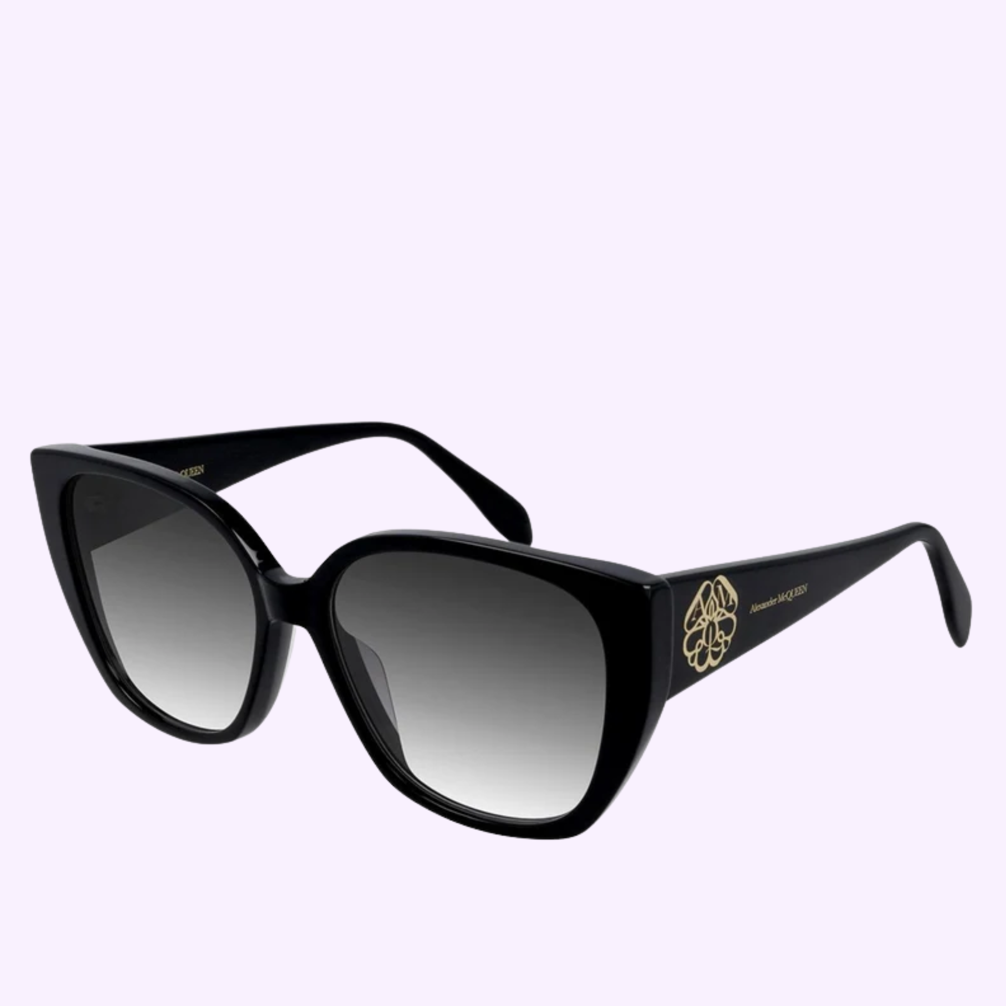 【希少】Alexander McQueen 2008AW スモーク柄 Alexander Mcqueen AM0284S 002 58 Sunglasses Women – Lexor Miami