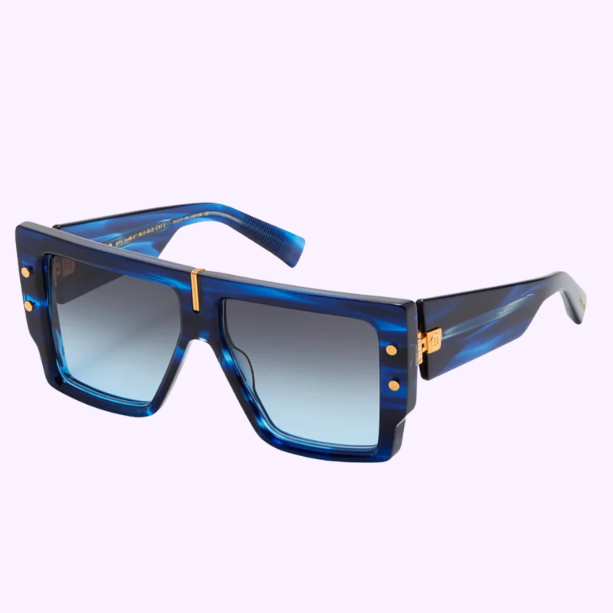 トップス BALMAIN Balmain BPS-144B-57 B-Grand Sunglasses – Lexor Miami