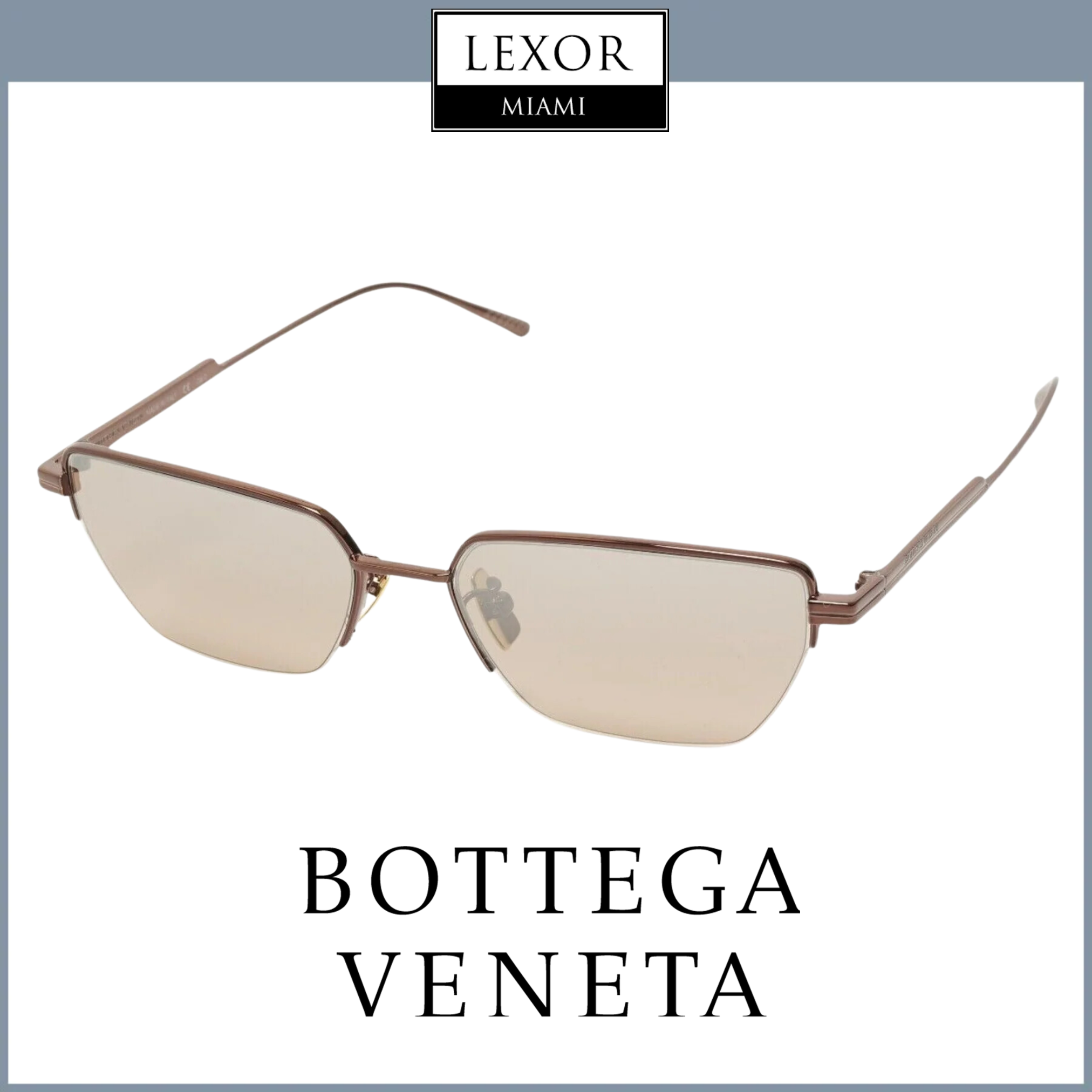 Bottega Veneta BV1107S 003 57 Unisex Sunglasses – Lexor Miami