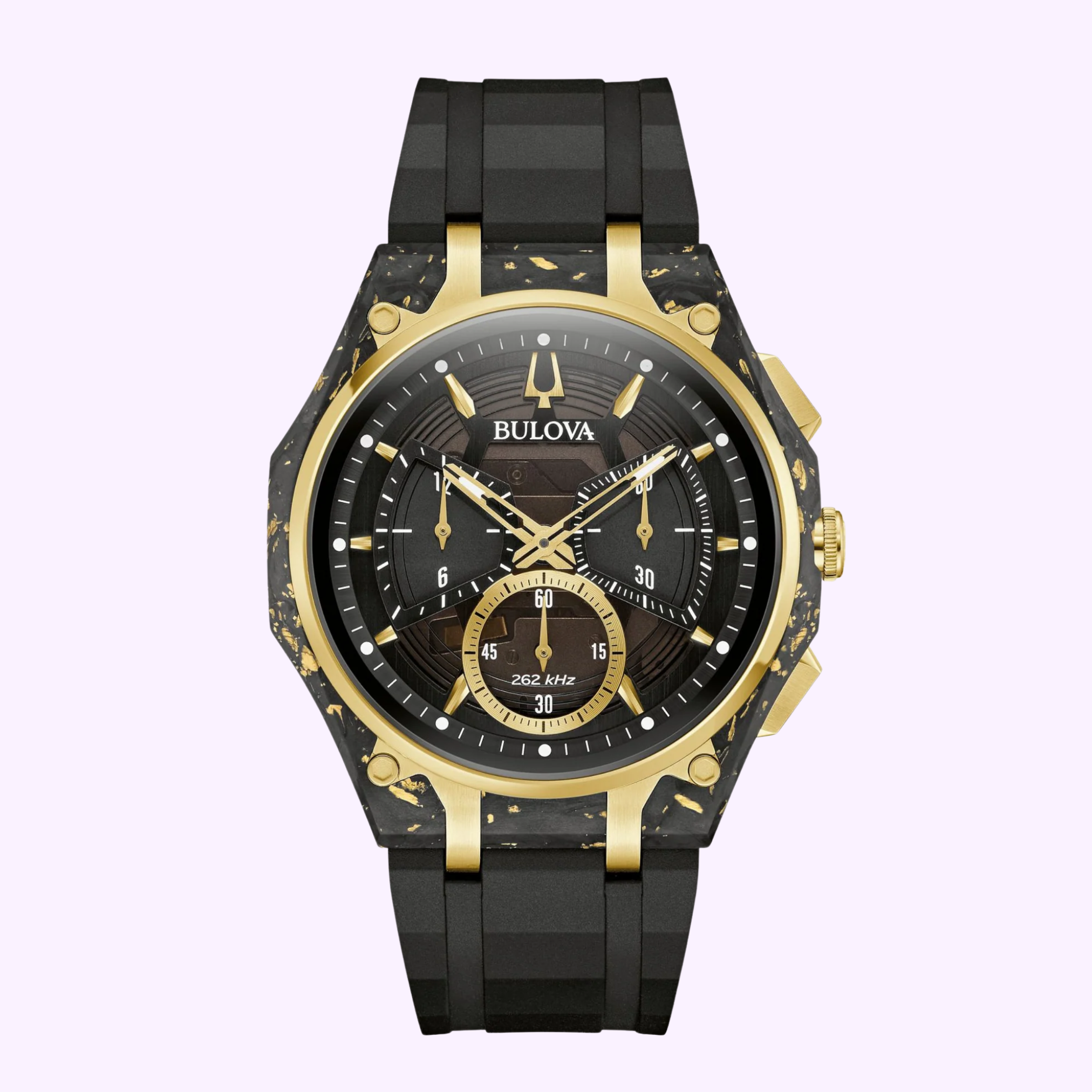 Bulova Watches 98A328 NEW SPECIAL EDITION CURV Forged Carbon