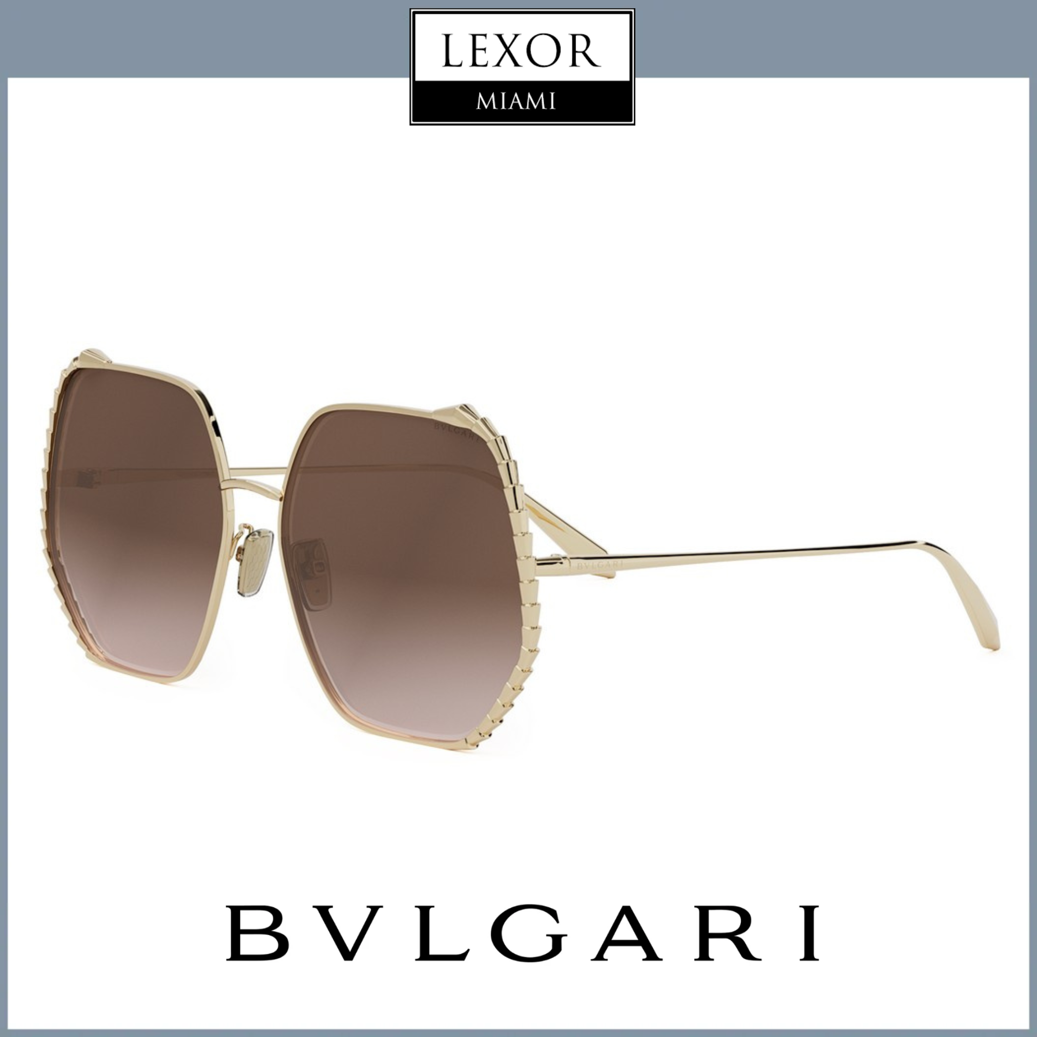 Bvlgari hexagon sunglasses hotsell