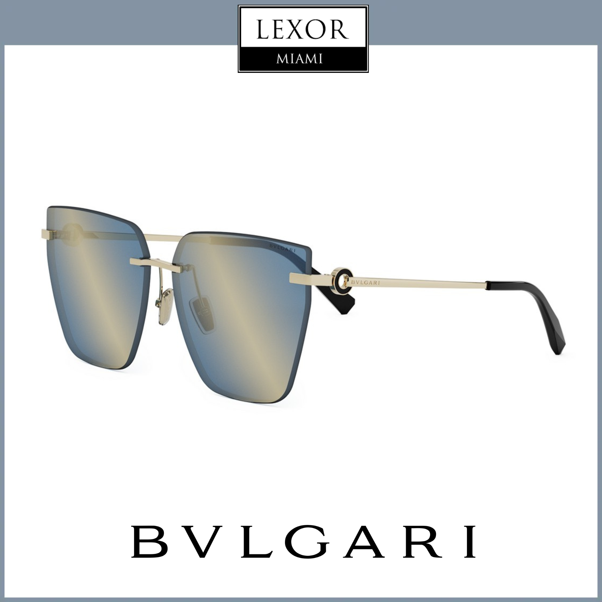 Bvlgari Sunglasses BV40012U 6133X UPC: 192337152849 – Lexor Miami