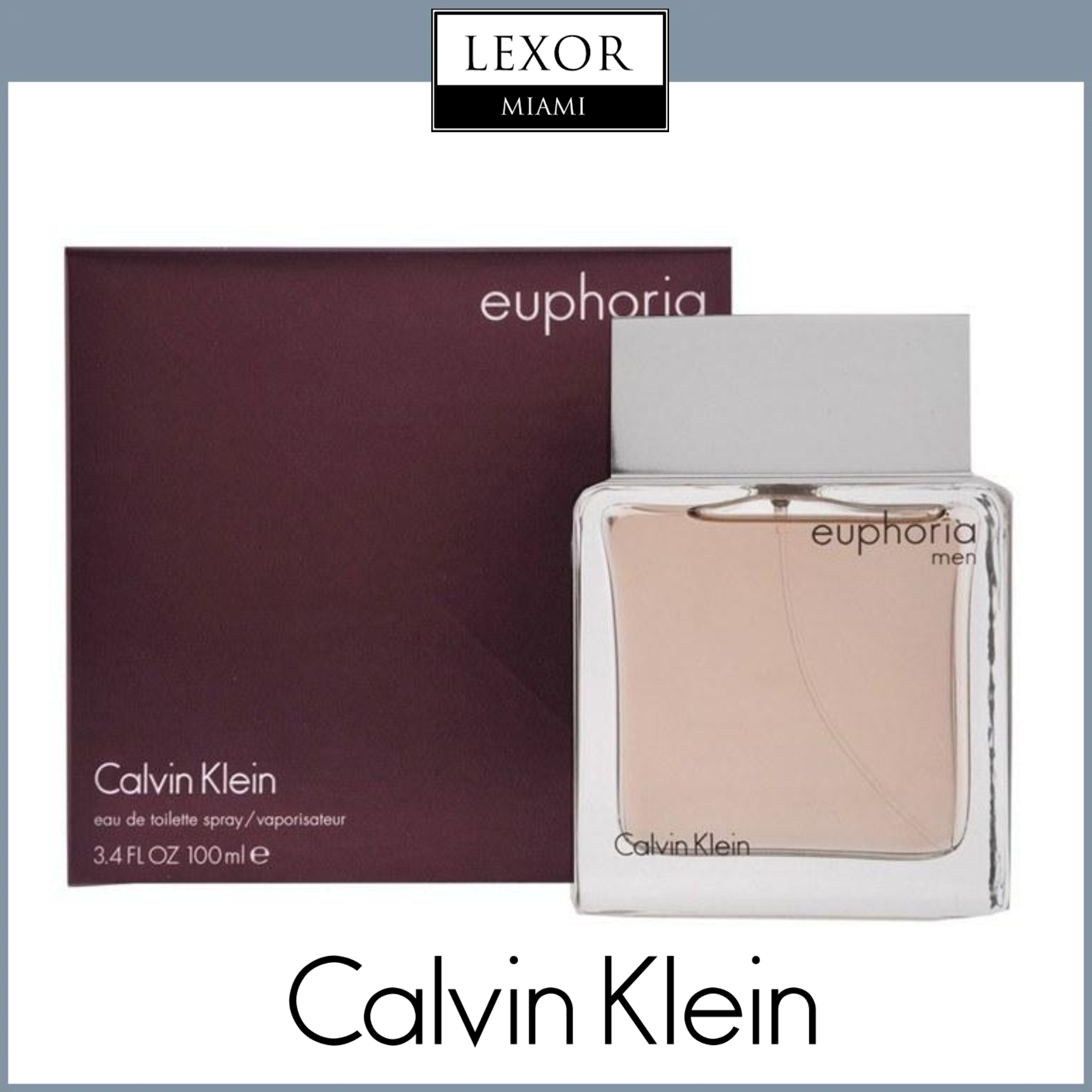 Perfume para hombre Calvin Klein Euphoria de 3,4 EDT