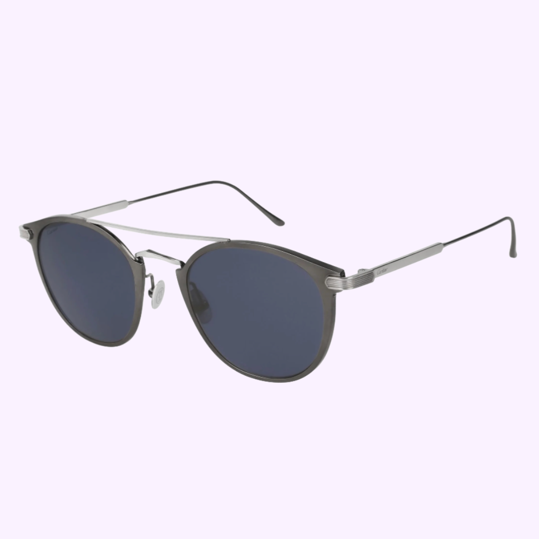 Cartier サングラス CT0015S シルバー Sunglasses Cartier CT0015S - Mia Burton