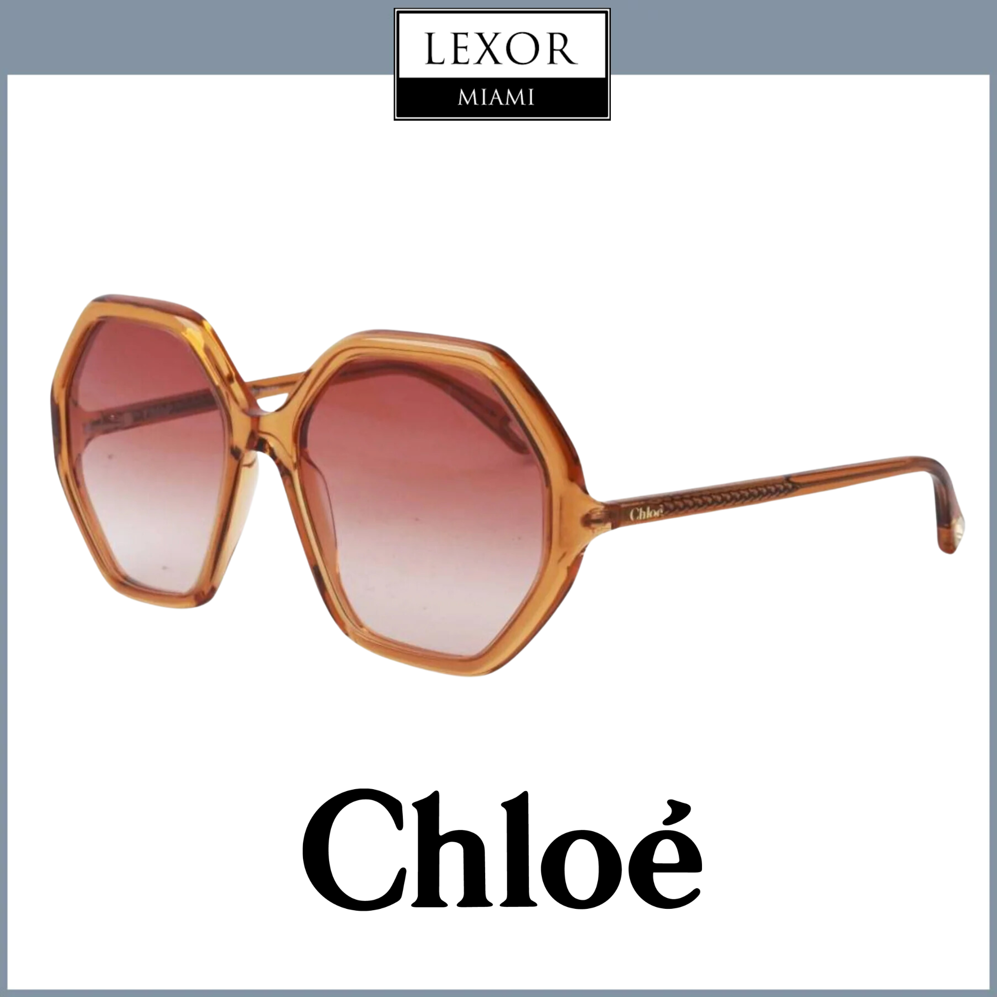Chloe CH0008S 001 58 Sunglasses Women – Lexor Miami