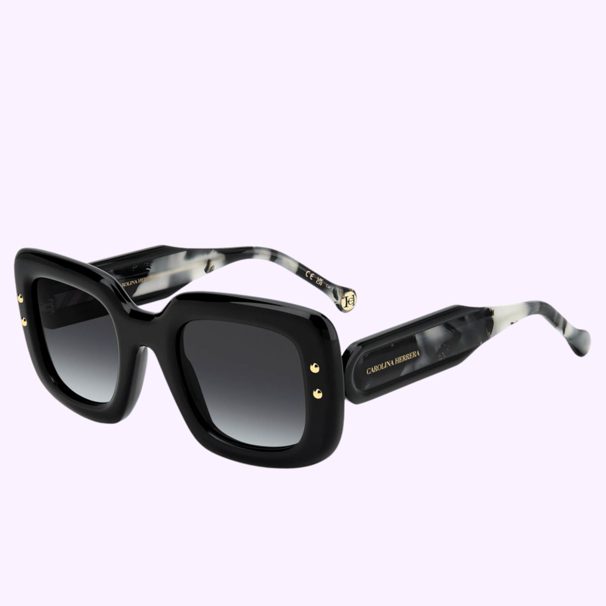 Carolina Herrera Sunglasses HER 0313/S 807 BLACK Women upc 