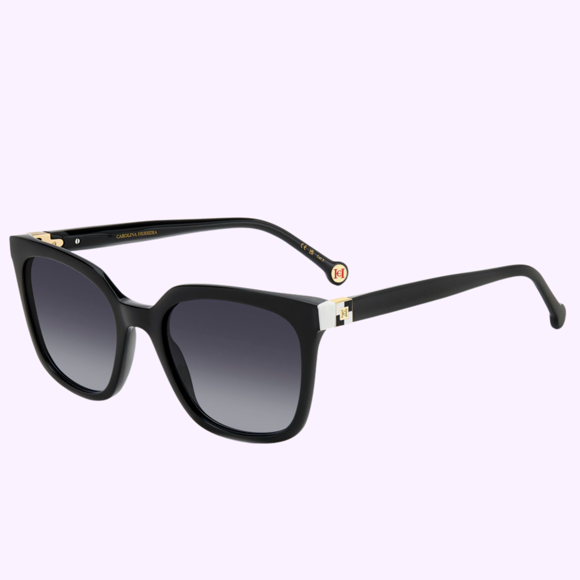 Carolina Herrera Sunglasses HER 0236/S 80S BLACK Women upc