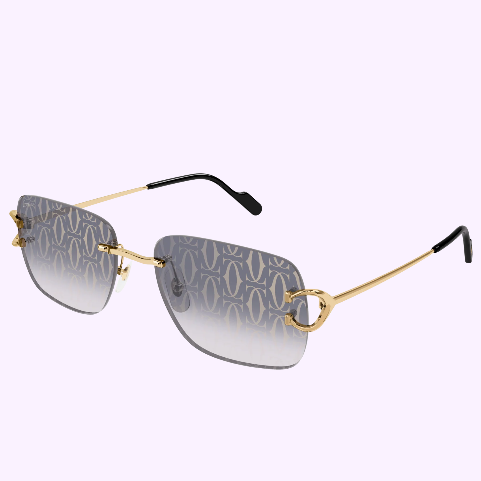 Cartier CORE RANGE CT0330S-008 59 Sunglass MAN METAL – Lexor Miami