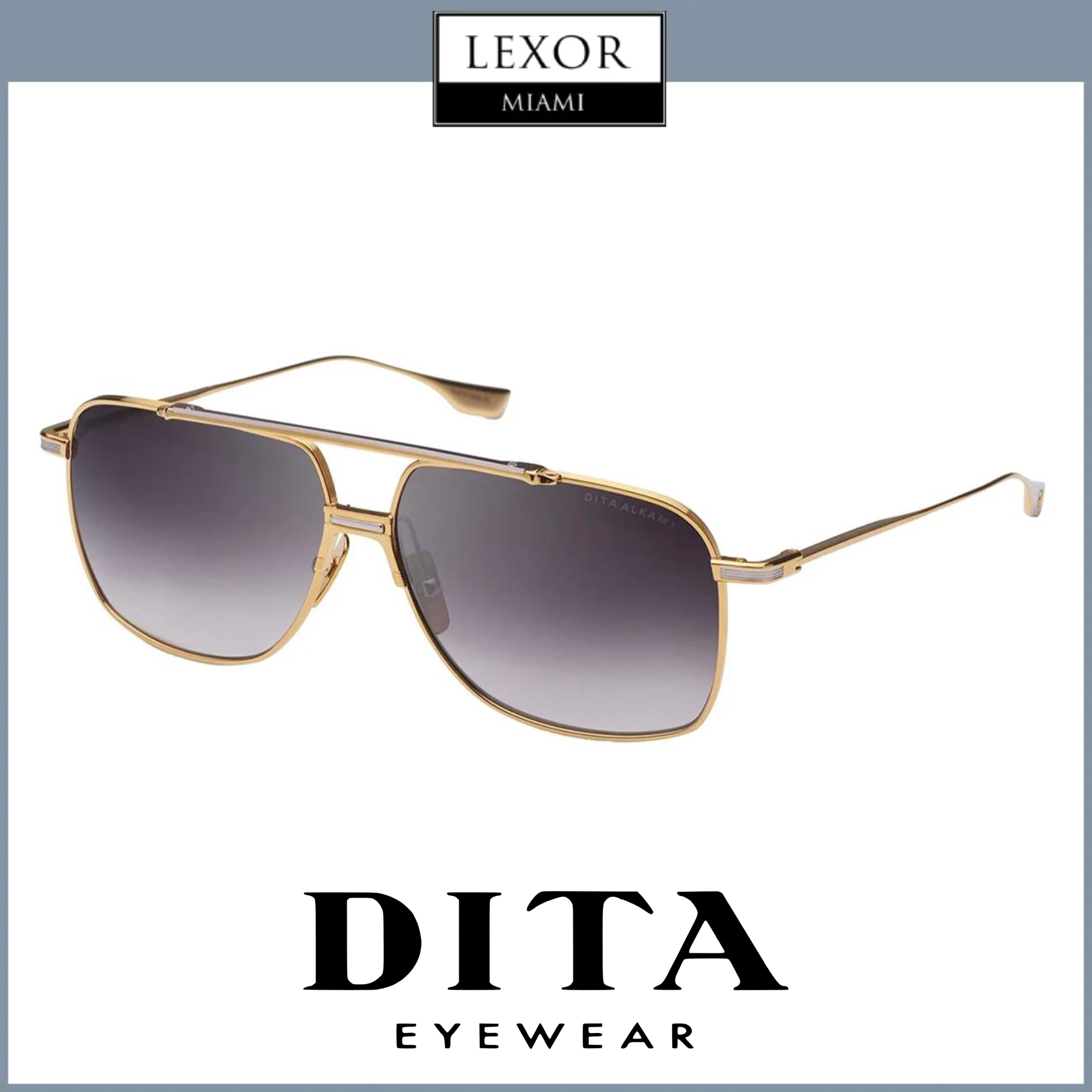 Dita DTS100 A 01 Alkamx Unisex Sunglasses Lexor Miami