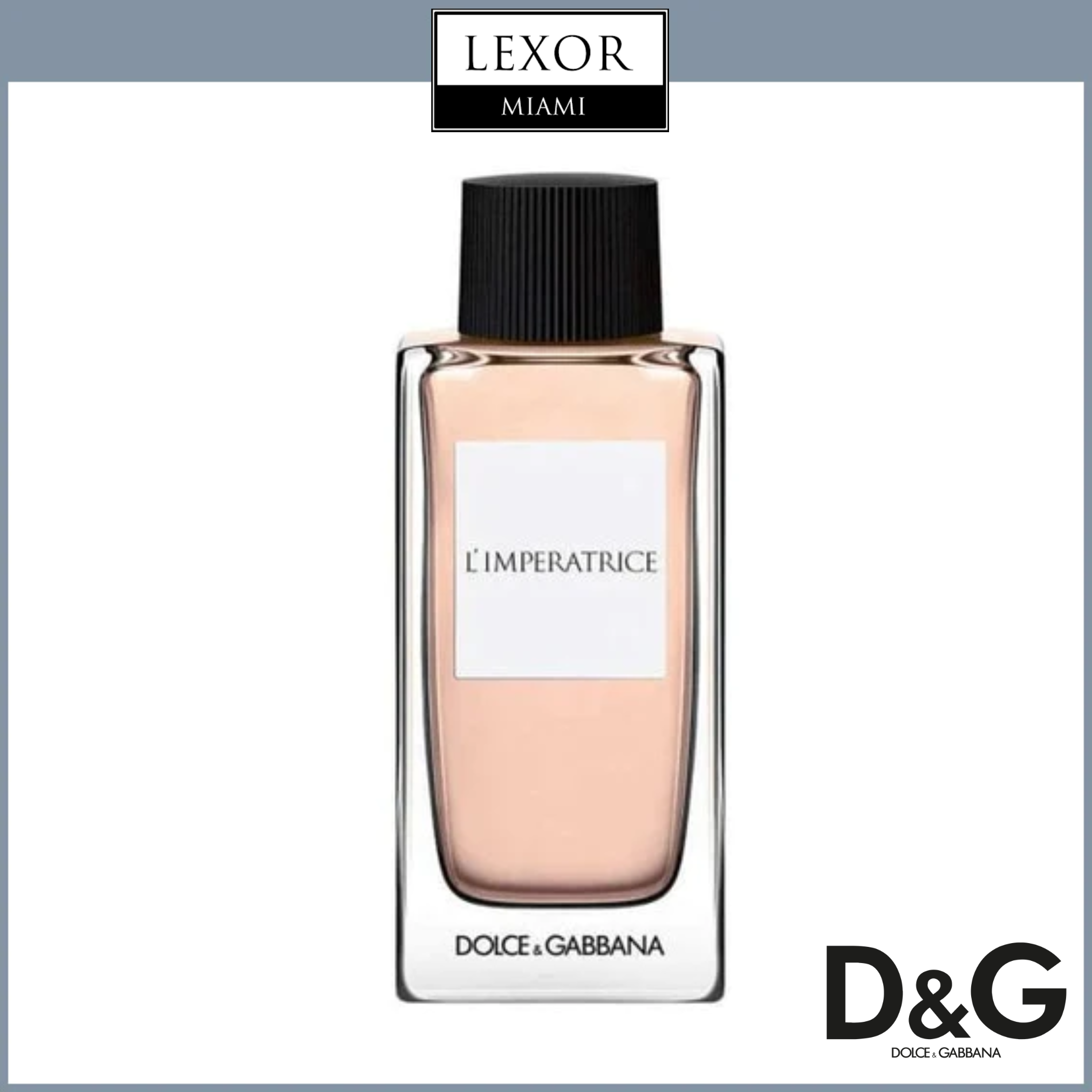 Dolce and gabbana number 3 clearance