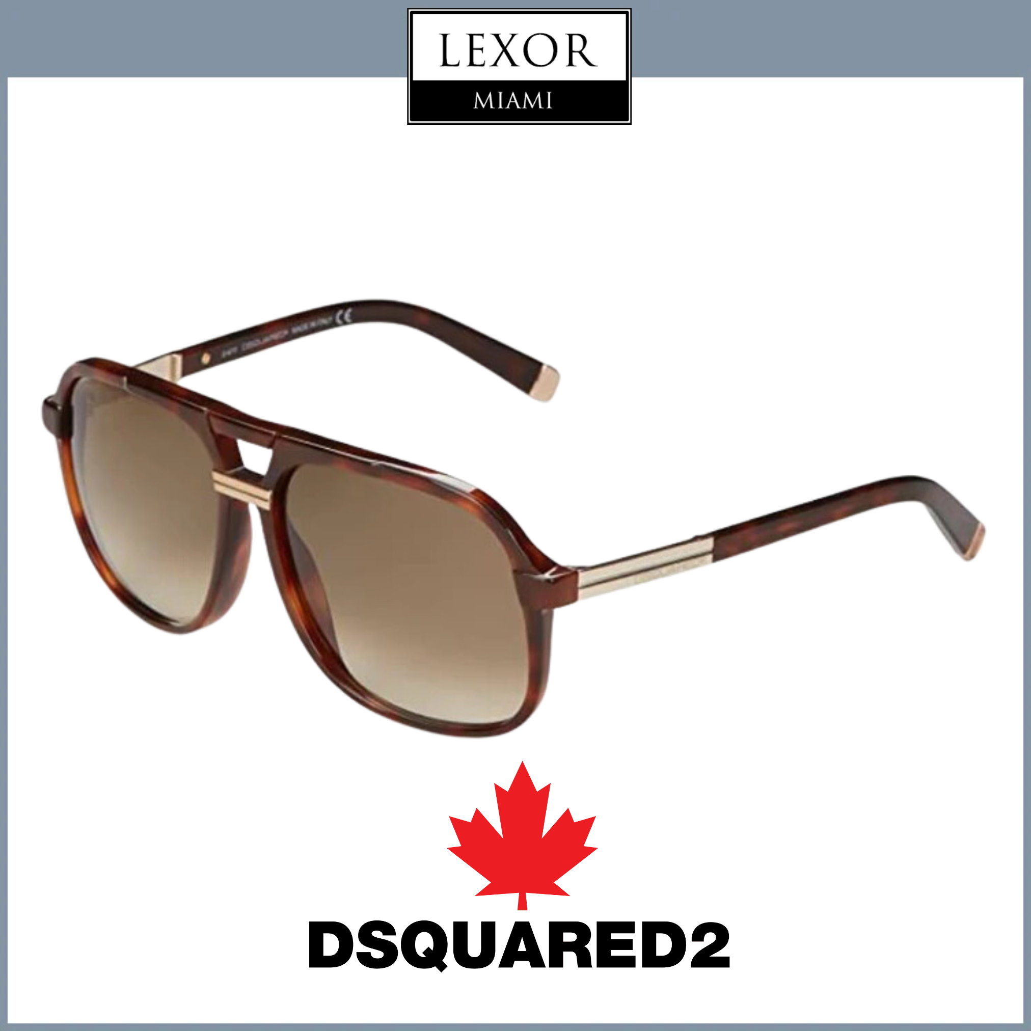 Dsquared DQ0071 52P 58 Unisex Sunglasses – Lexor Miami
