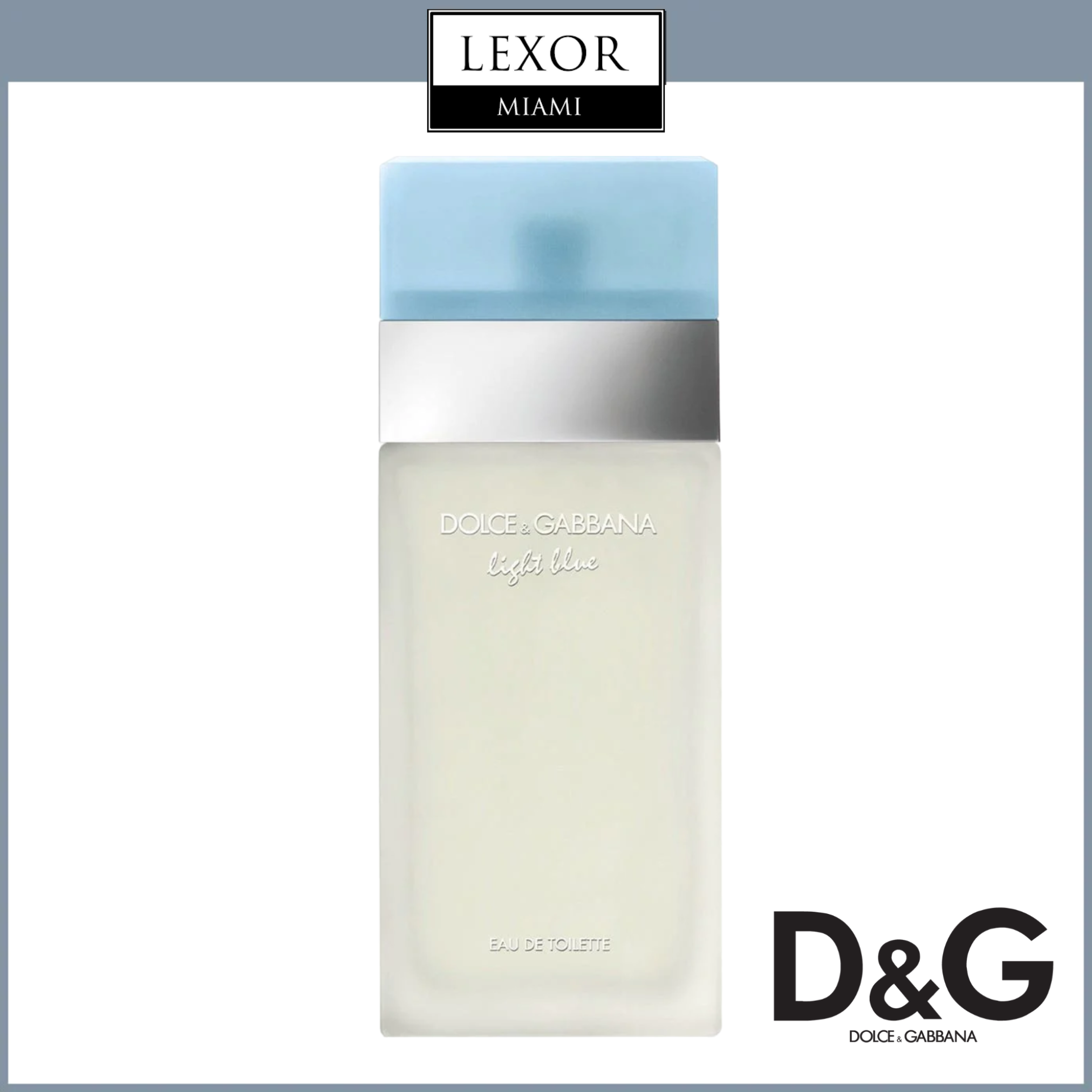 Dolce Gabbana Light Blue 3.4 EDT Women Perfume Lexor Miami