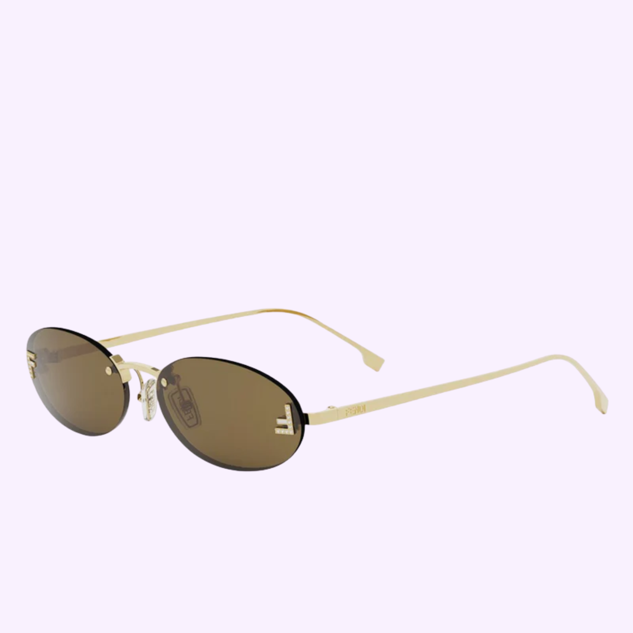 Fendi Sunglasses FE4075US 5430J Woman Metal – Lexor Miami