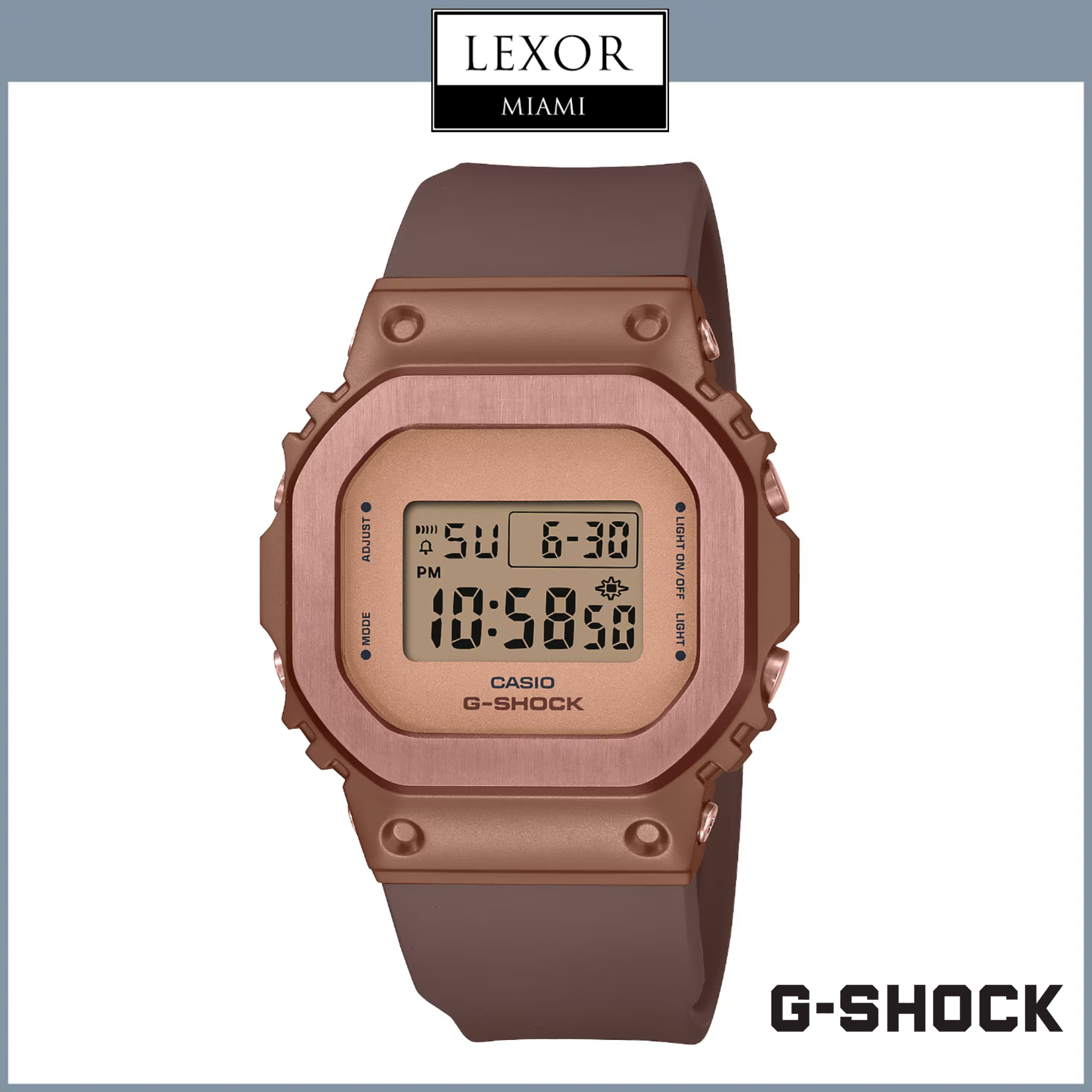 G-Shock G GM-S5600BR-5CR Women Watches – Lexor Miami