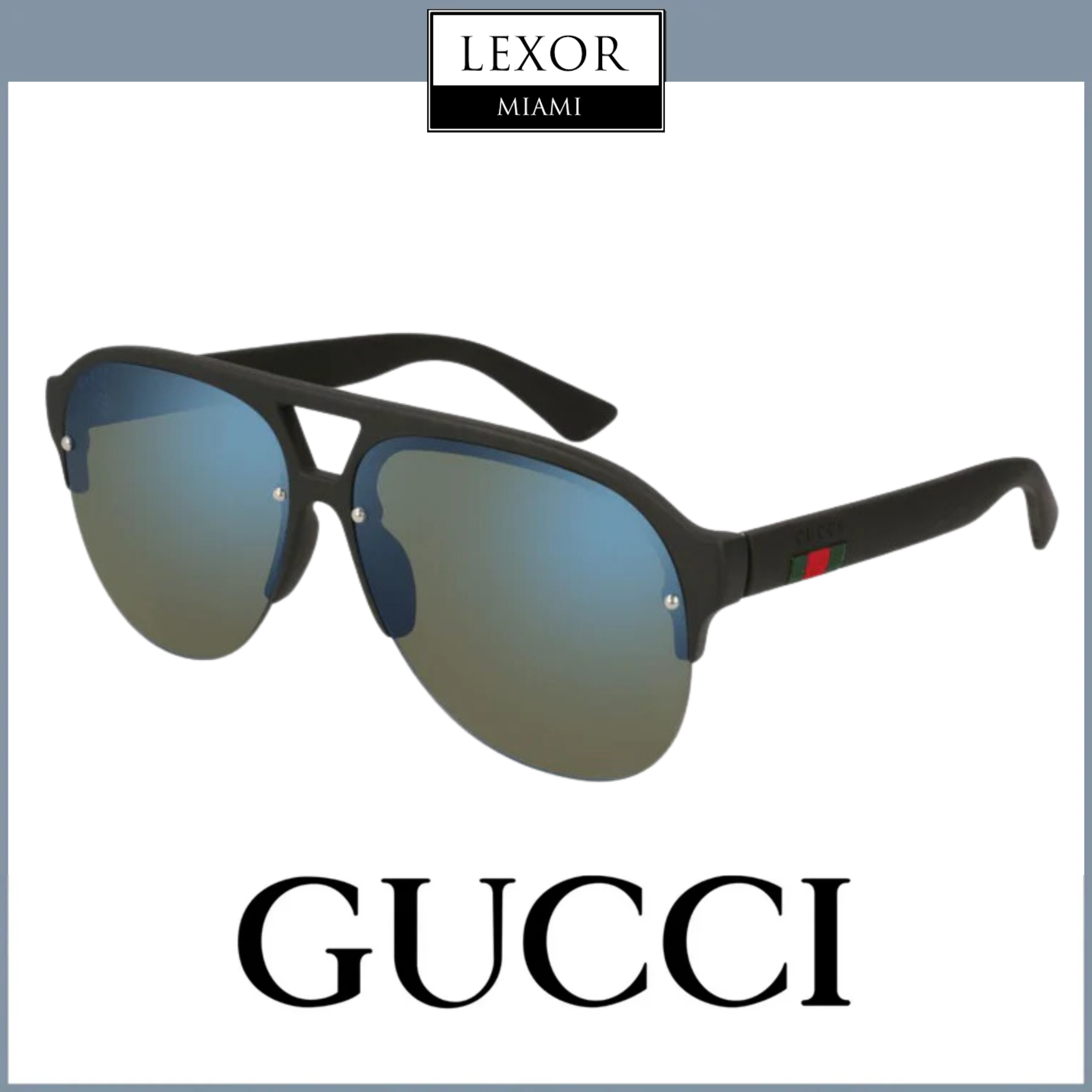 Gucci GG0170S 002 59 Men Sunglasses Lexor Miami
