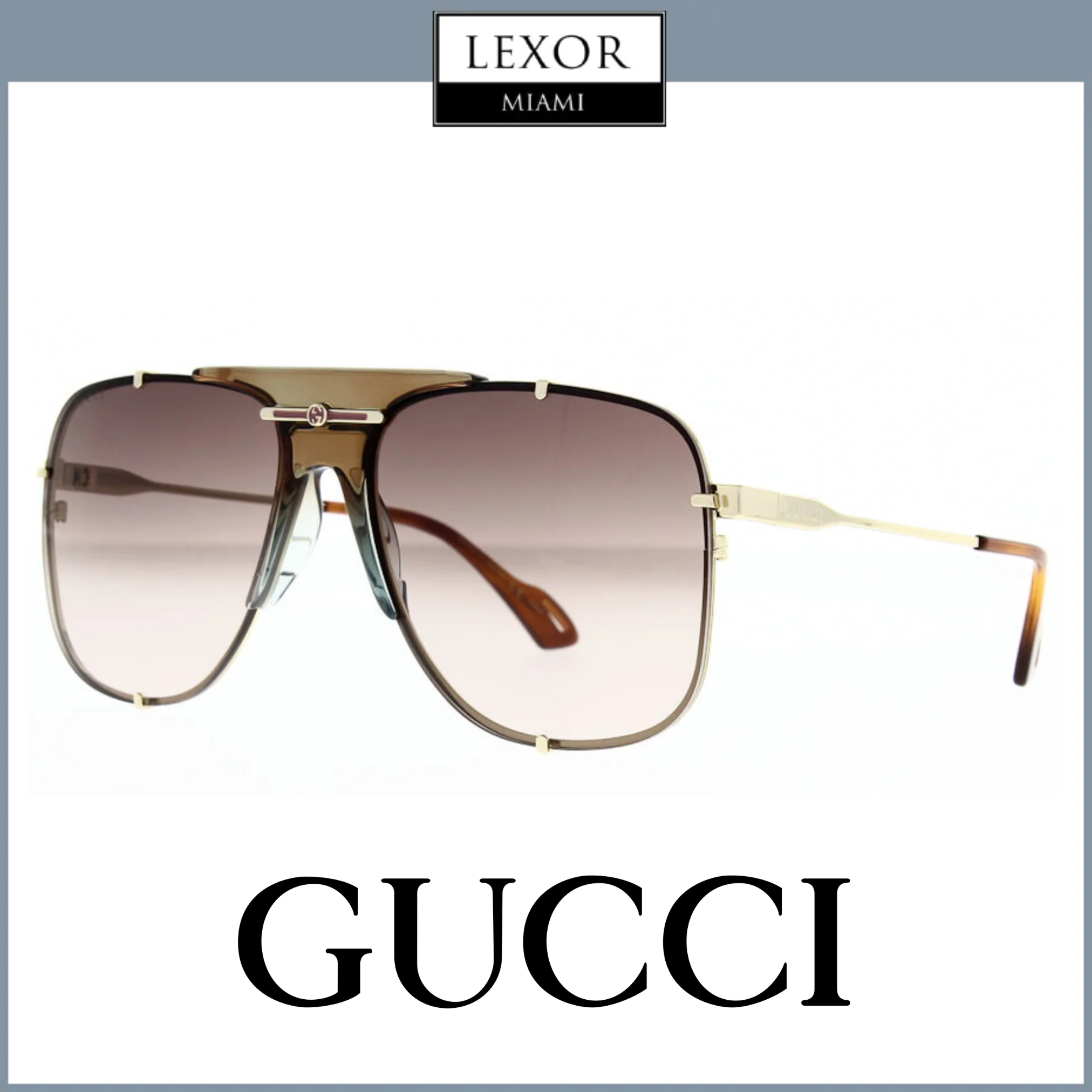 Gucci GG0739S 002 63 Women Sunglasses – Lexor Miami