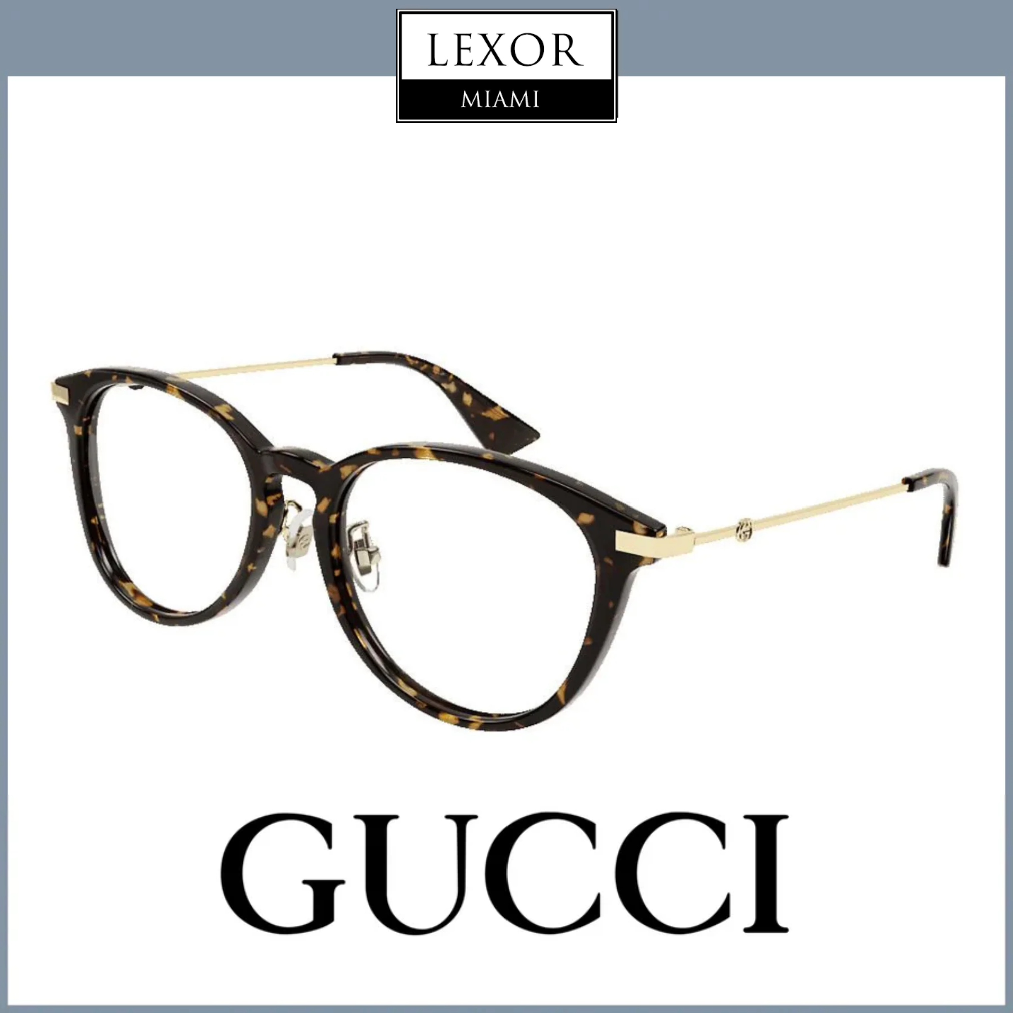 Gucci GG1014OA-002 53 Optical Frame Woman – Lexor Miami