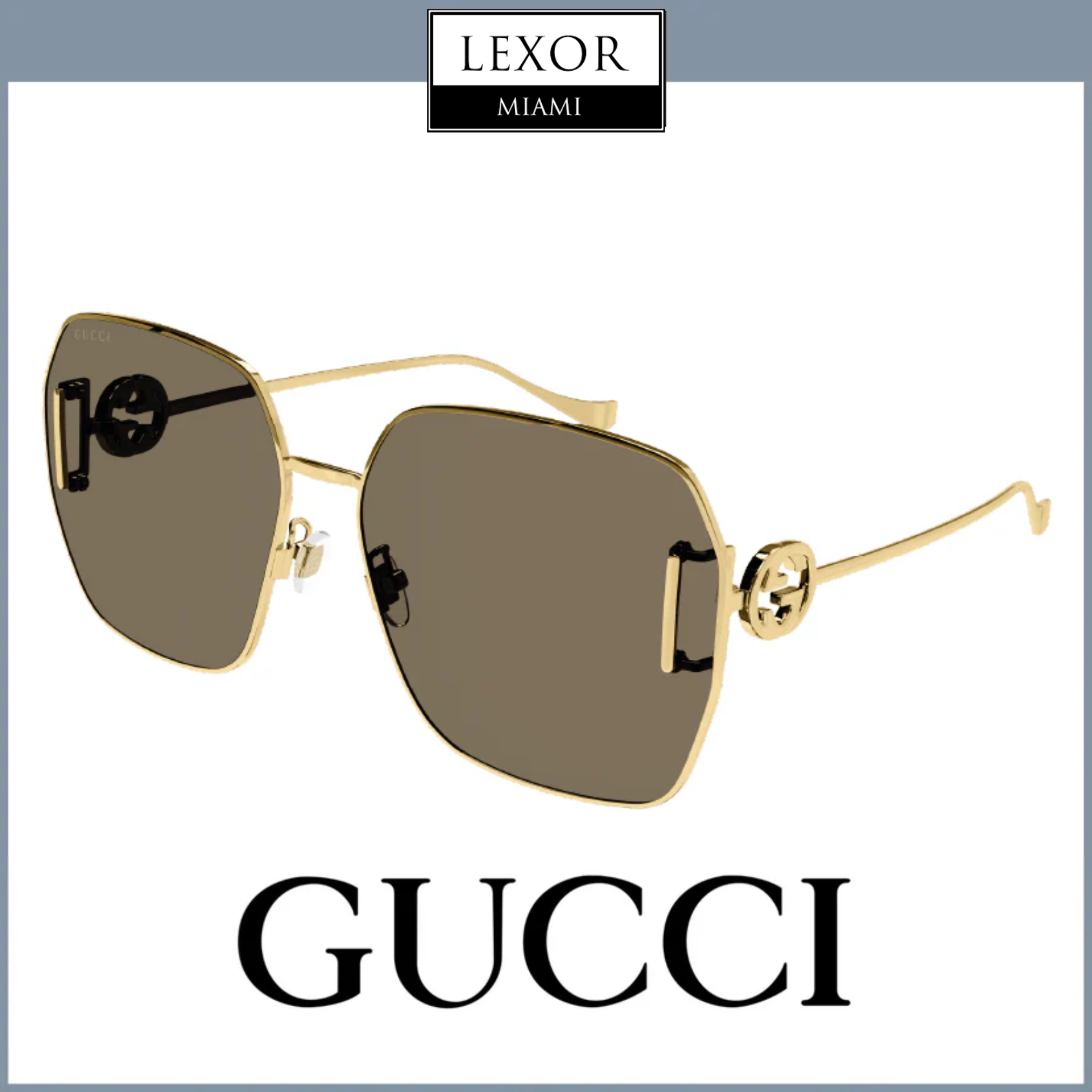 Gucci GG1207SA 005 Woman Sunglasses – Lexor Miami
