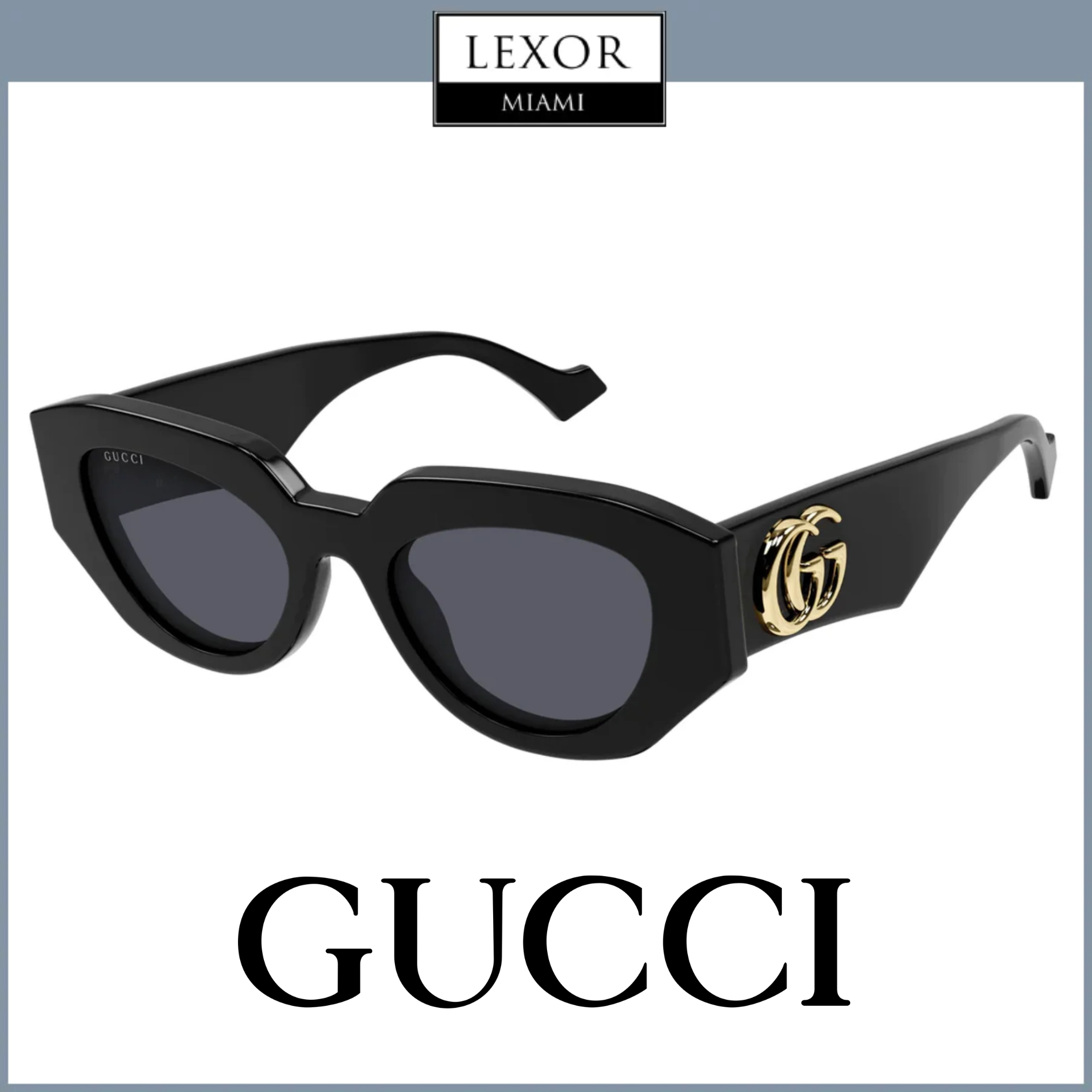 Gucci GG1421S-001 51 Sunglass WOMAN – Lexor Miami