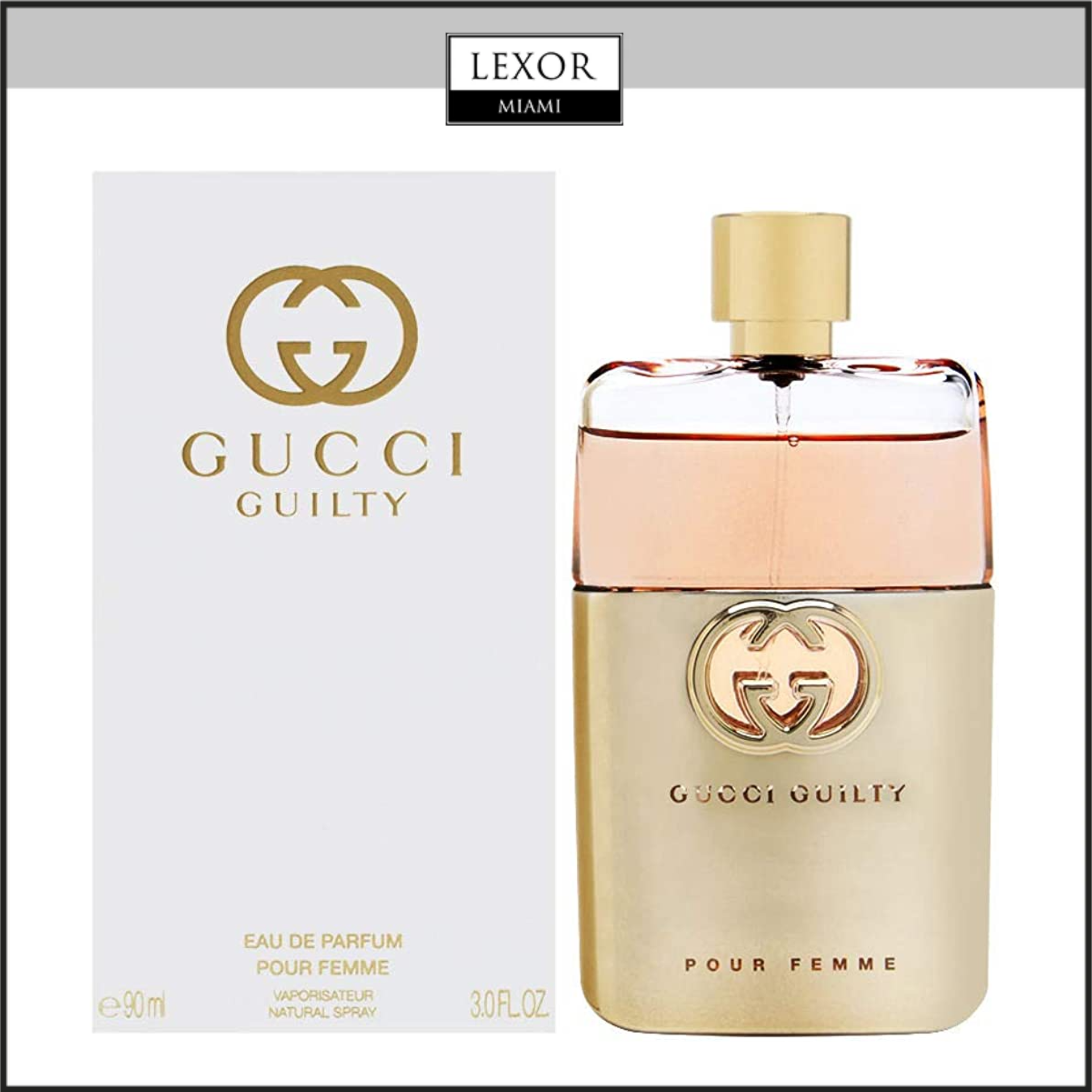 Gucci Guilty Pour Femme 3.0 EDP Women Perfume Lexor Miami