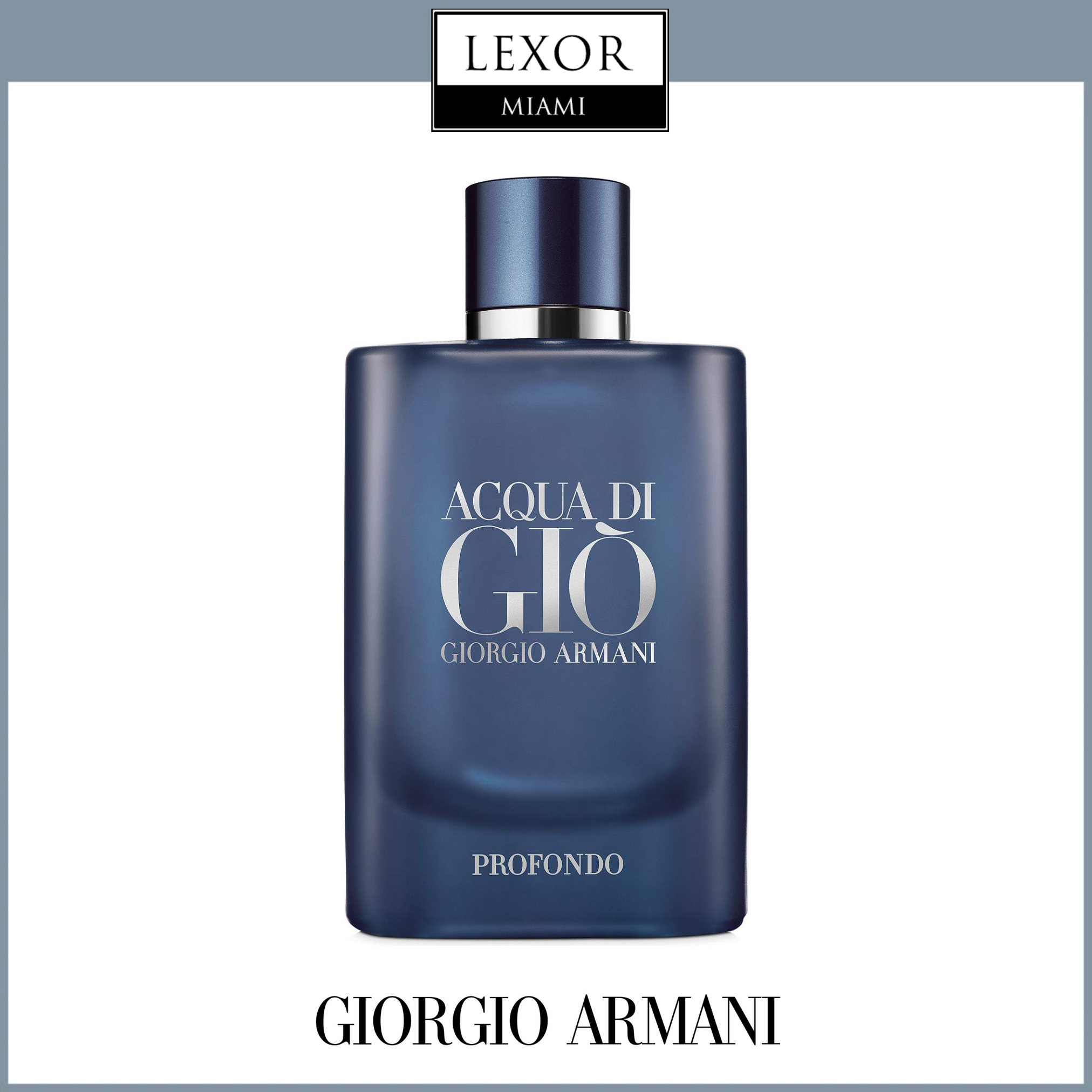 香水(男性用) Acqua di Gio Profondo 125ml Giorgio Armani Men's Acqua di Gio Profondo EDP Spray 2.5 oz