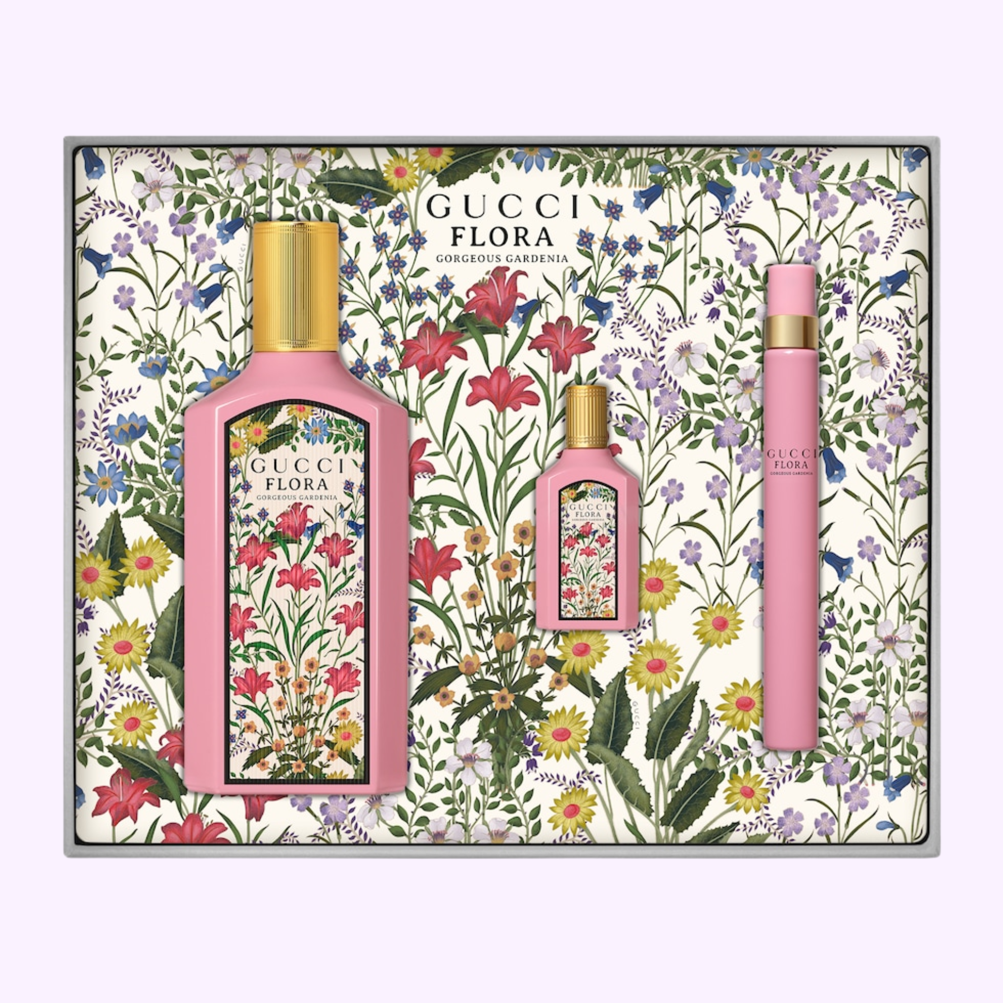 Gucci Flora Gorgeous Gardenia 3PC Gift Set For Women – Lexor Miami