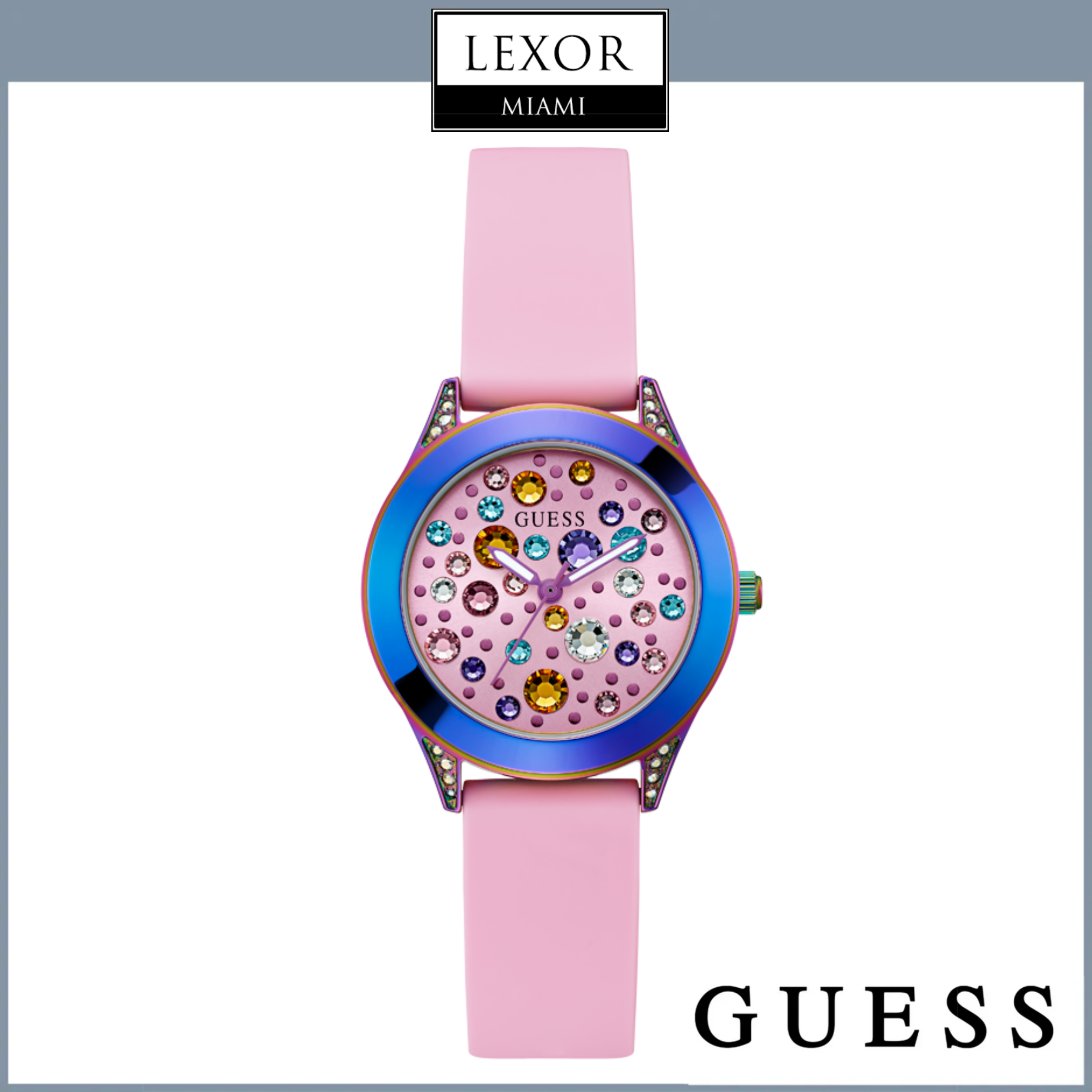 Guess GW0678L3 MINI WONDERLUST Watch Upc 091661540592 Lexor Miami