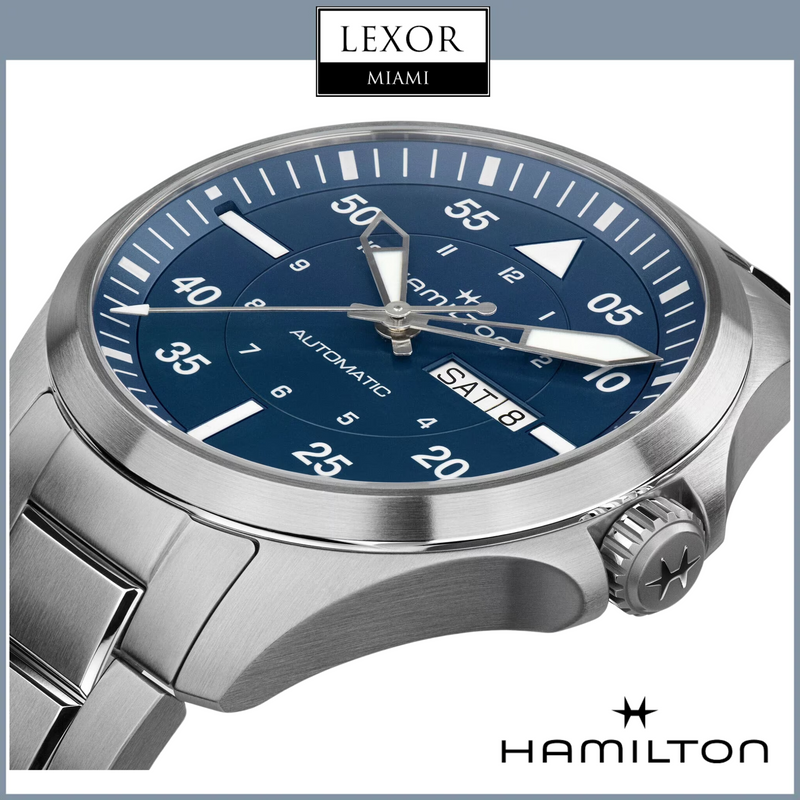 Hamilton Watches H64635140 KHAKI AVIATION 38MM Men Automatic upc: 7630458804580