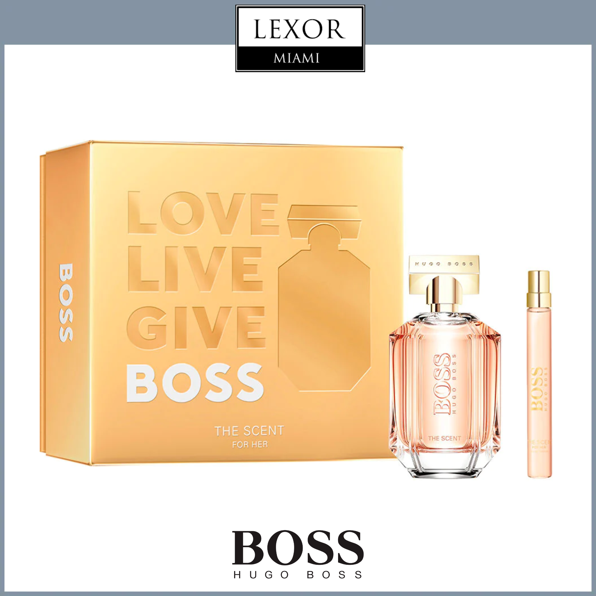 Hugo Boss The Scent EDP SP Set para mujer