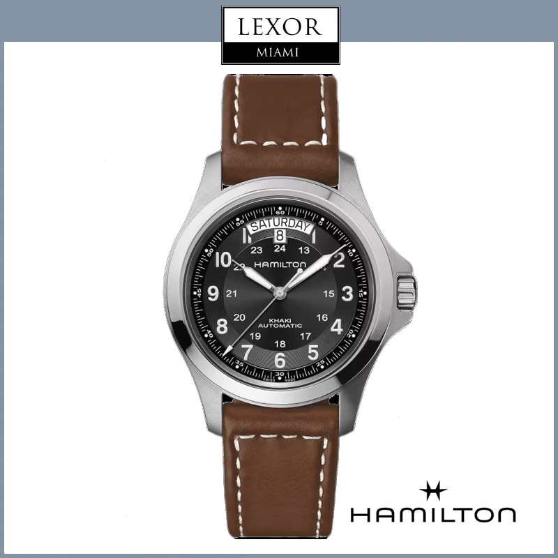 Hamilton Khaki Field King Auto 40mm Watch H64455533 – Lexor Miami