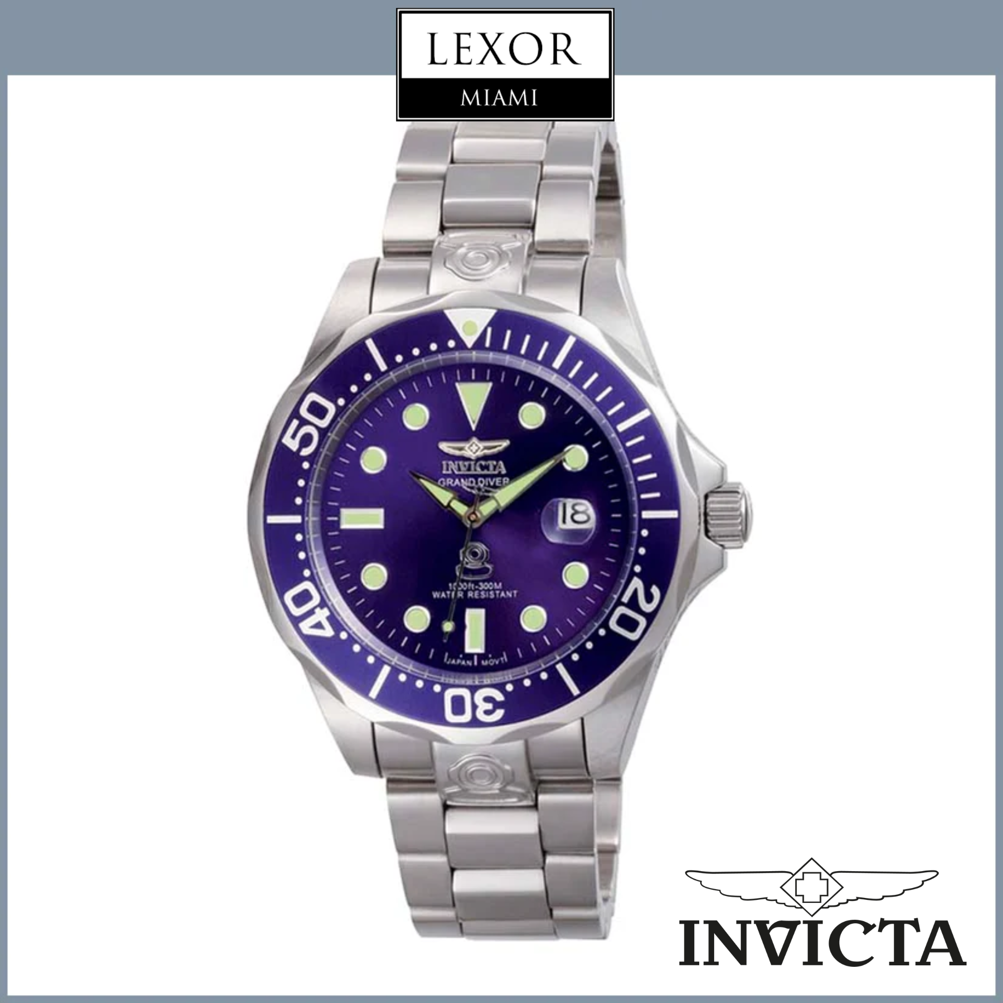 Invicta Men s 3045 Pro Diver Automatic 3 Lexor Miami