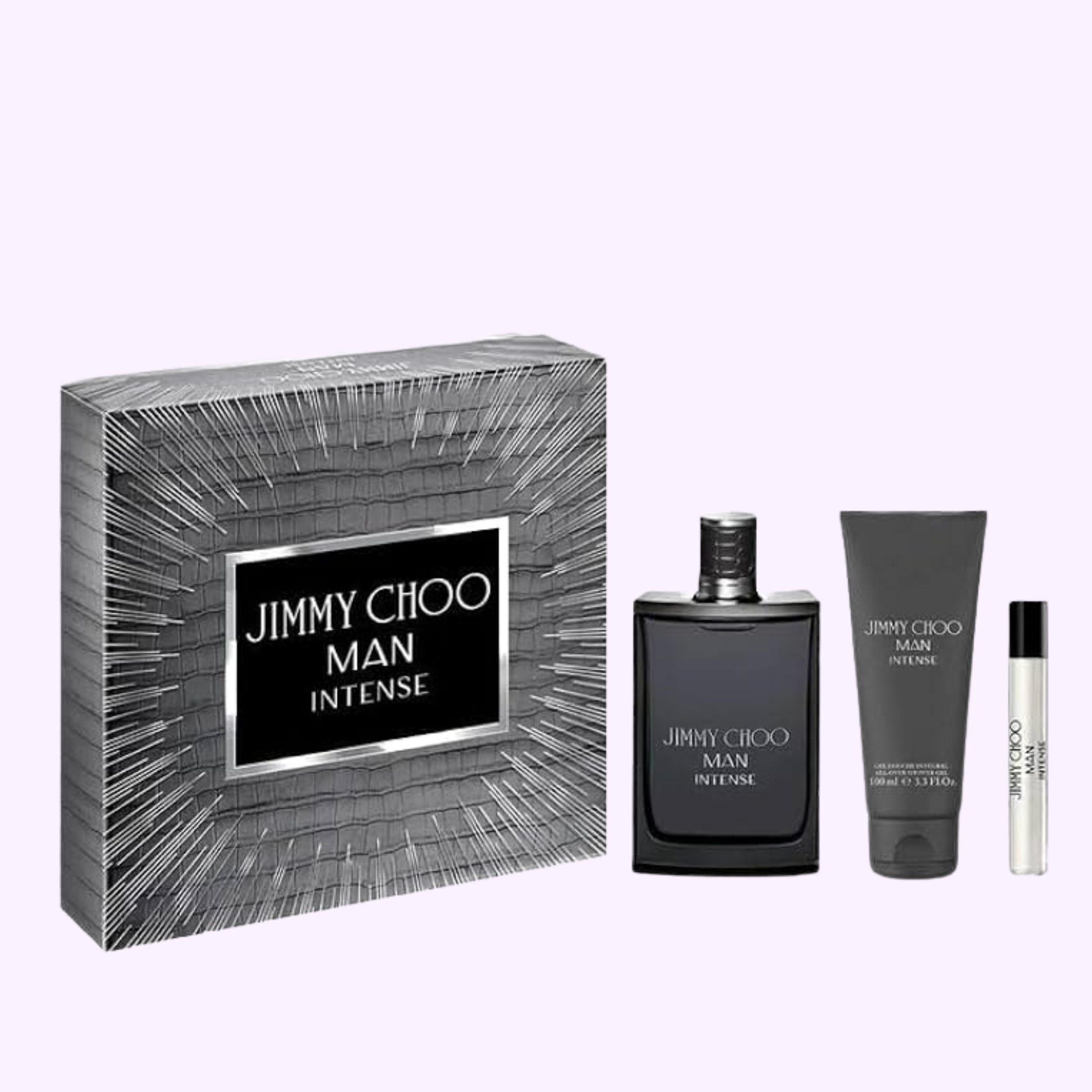 Jimmy Choo Man Intense 3.3 3PC Men Perfume Set – Lexor Miami