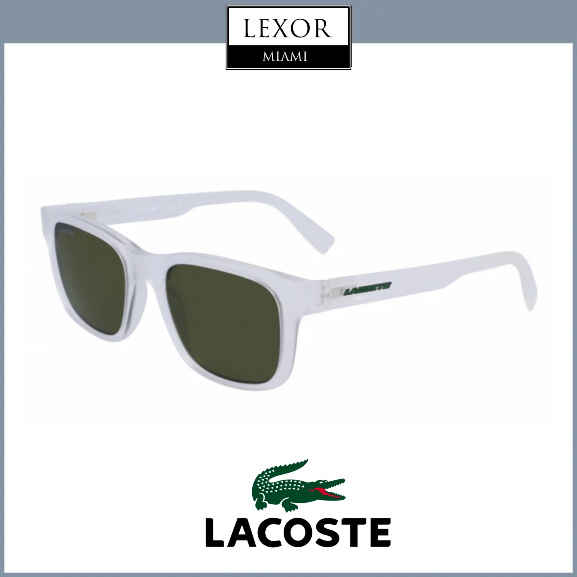 LACOSTE　サングラス レディース ラコステ サングラス レディース ホワイト ブラック 白 黒