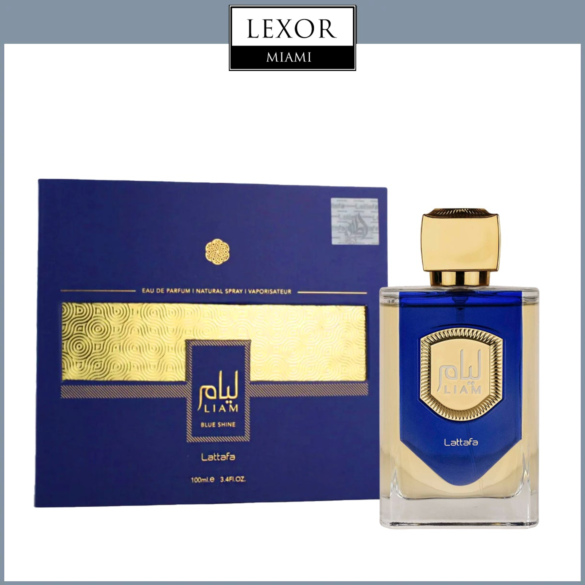LATTAFA LIAM 3.4 oz EDP Unisex Perfume – Lexor Miami