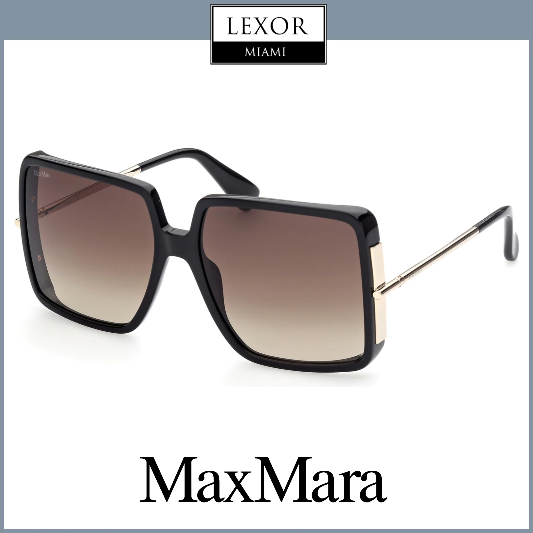 Max Mara MM0003 01F 60 Malibu4 Women Sunglasses – Lexor Miami