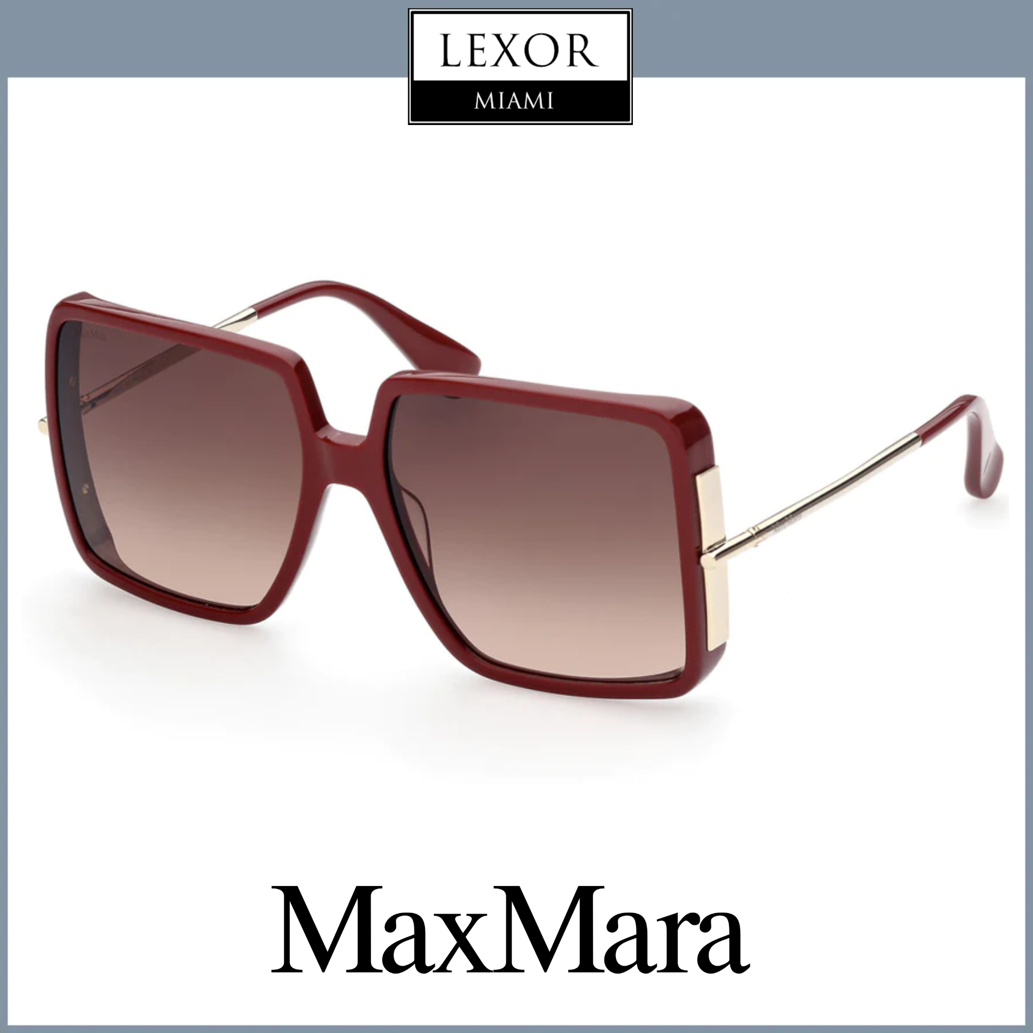 Max Mara MM0003 66F 58 Malibu4 Women Sunglasses – Lexor Miami