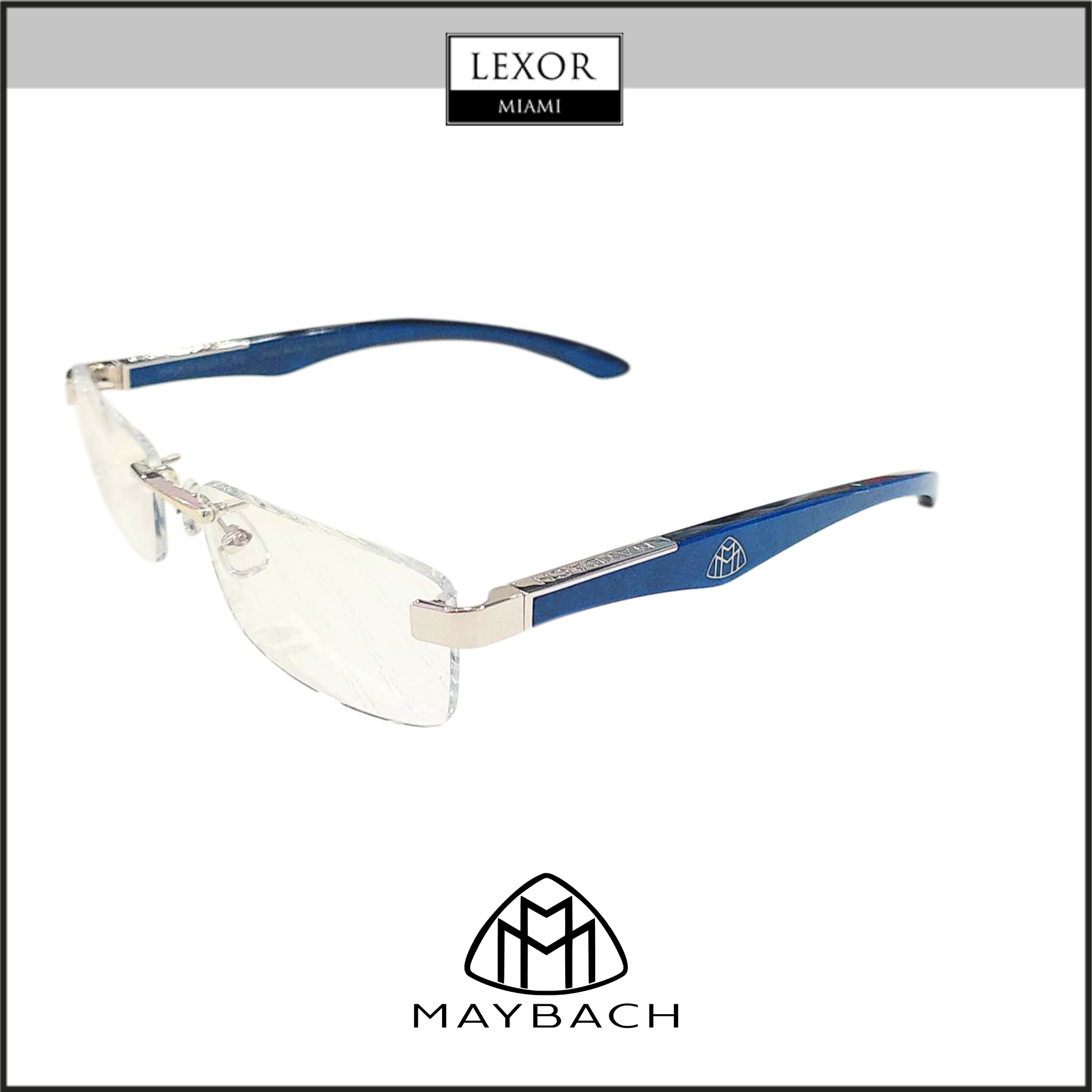 Maybach The Artist III P-WAB-Z25 56 Optical Frame Unisex – Lexor Miami