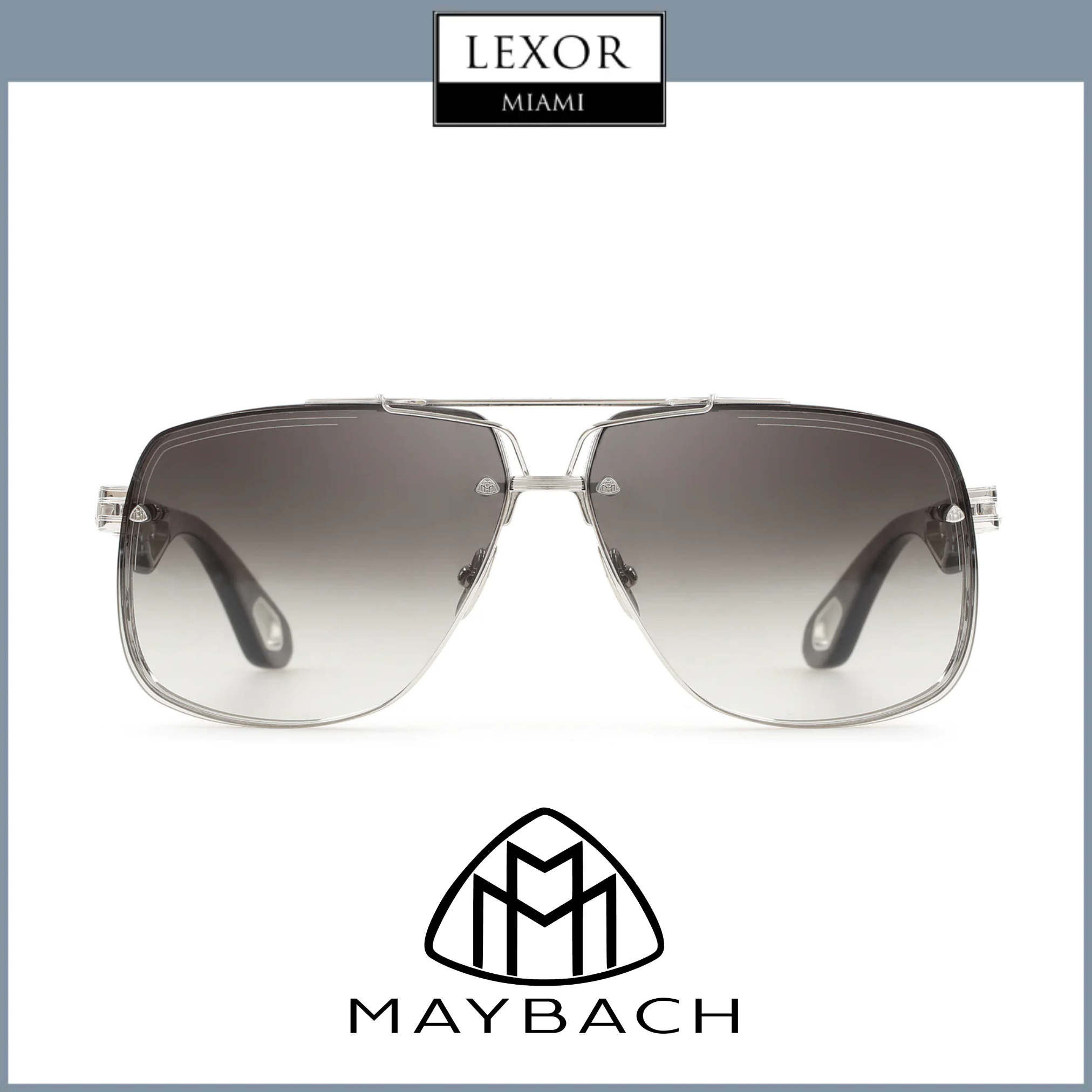 Maybach THE KING II P-WCK-Z35 63-12-145 Man Sunglasses – Lexor Miami