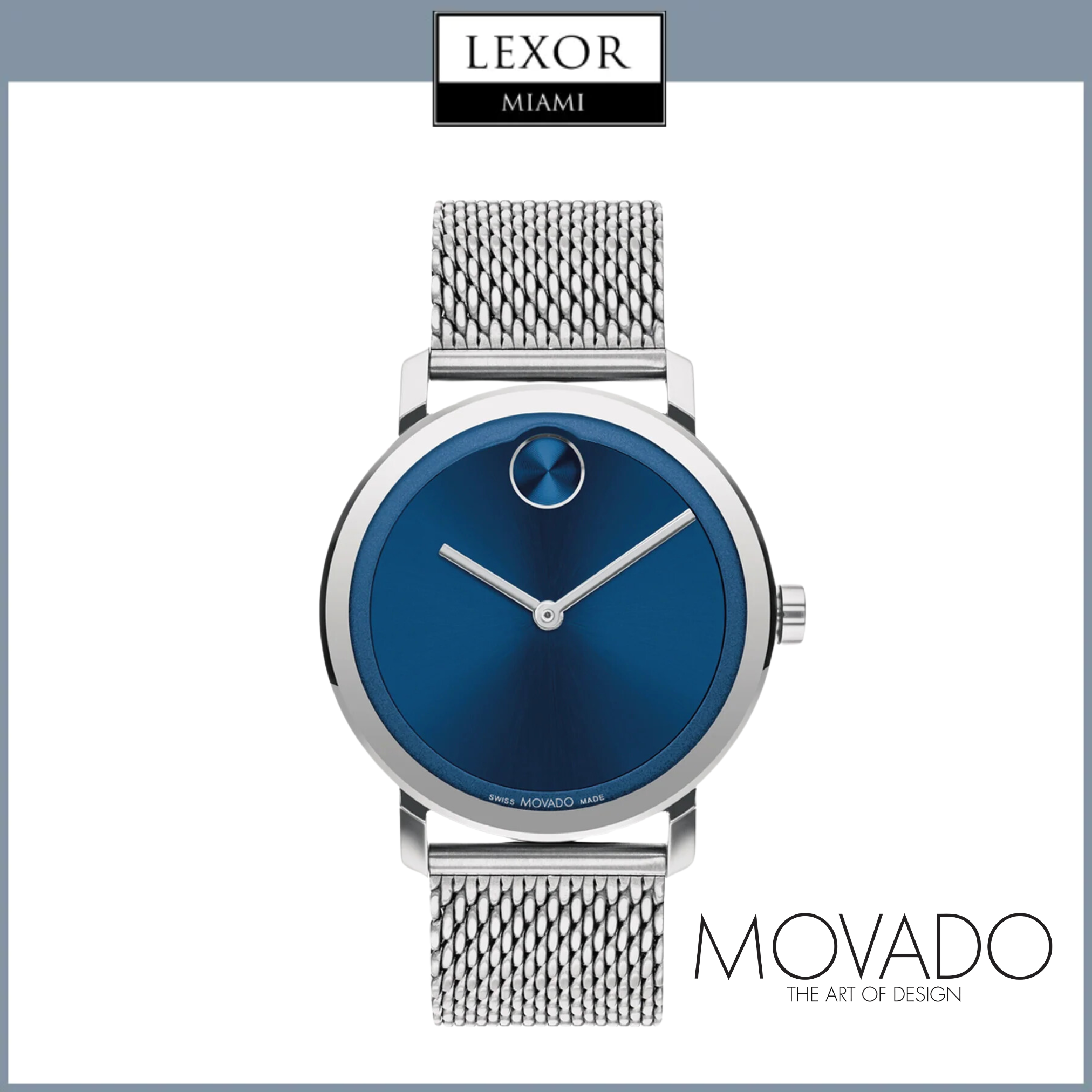 Movado bold blue online