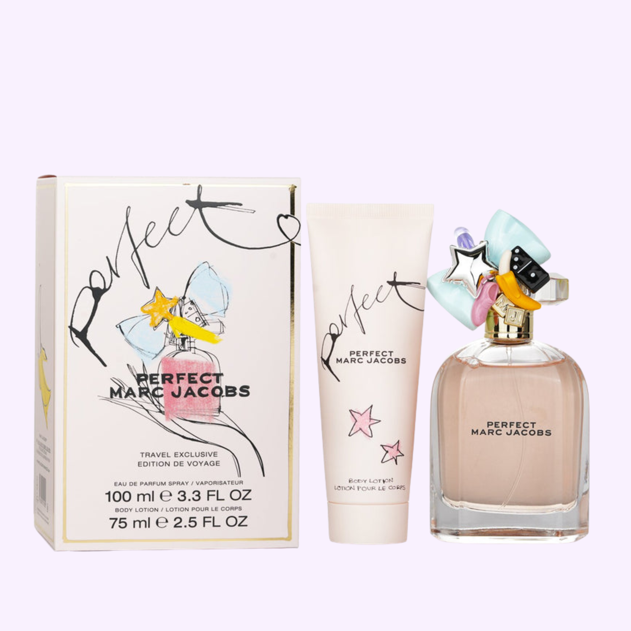 Marc Jacobs Perfect 2PC Women Travel Set – Lexor Miami