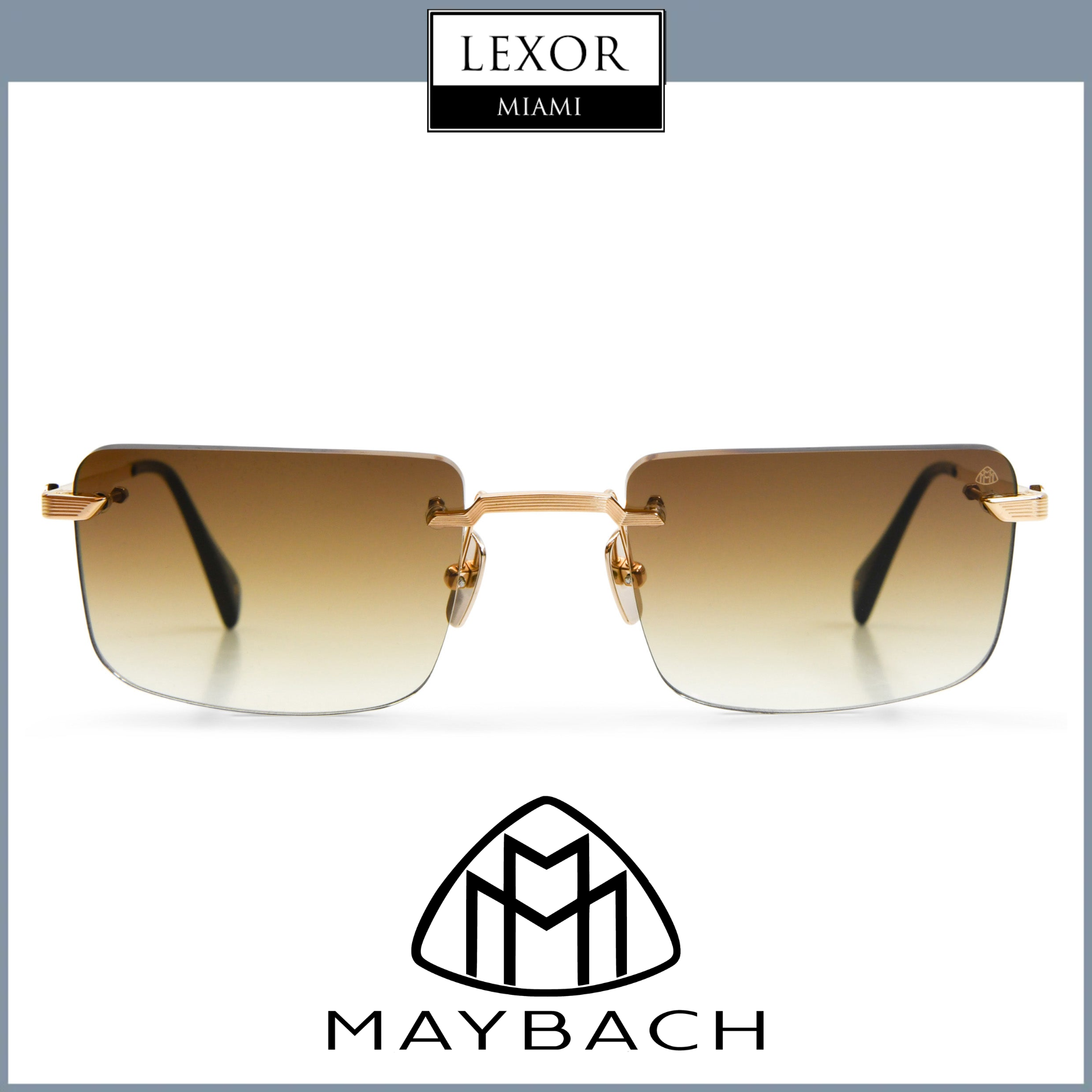 マイバッハ MAYBACH サングラス 希少 茶色 ゴールド Maybach Sunglasses THE WOLF I MG-AB-M09 Upc 4068692000674 – Lexor