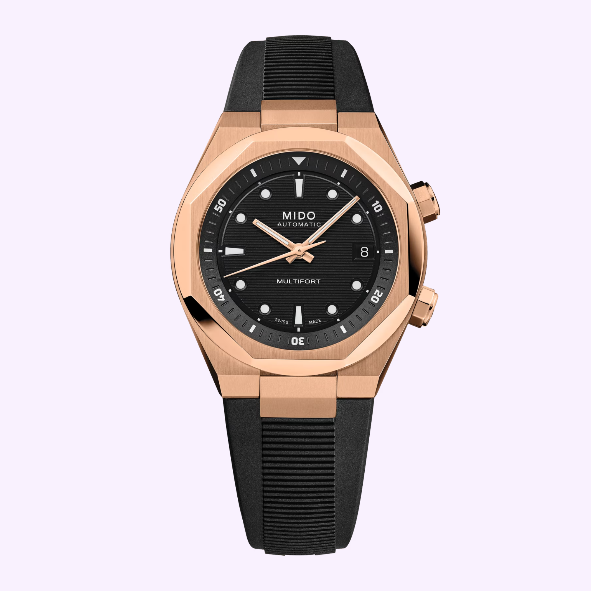 Mido Watches Multifort 8 Two Crowns M0475073705100 – Lexor Miami Mido Watches Multifort 8 Two Crowns M0475073705100 – Lexor Miami